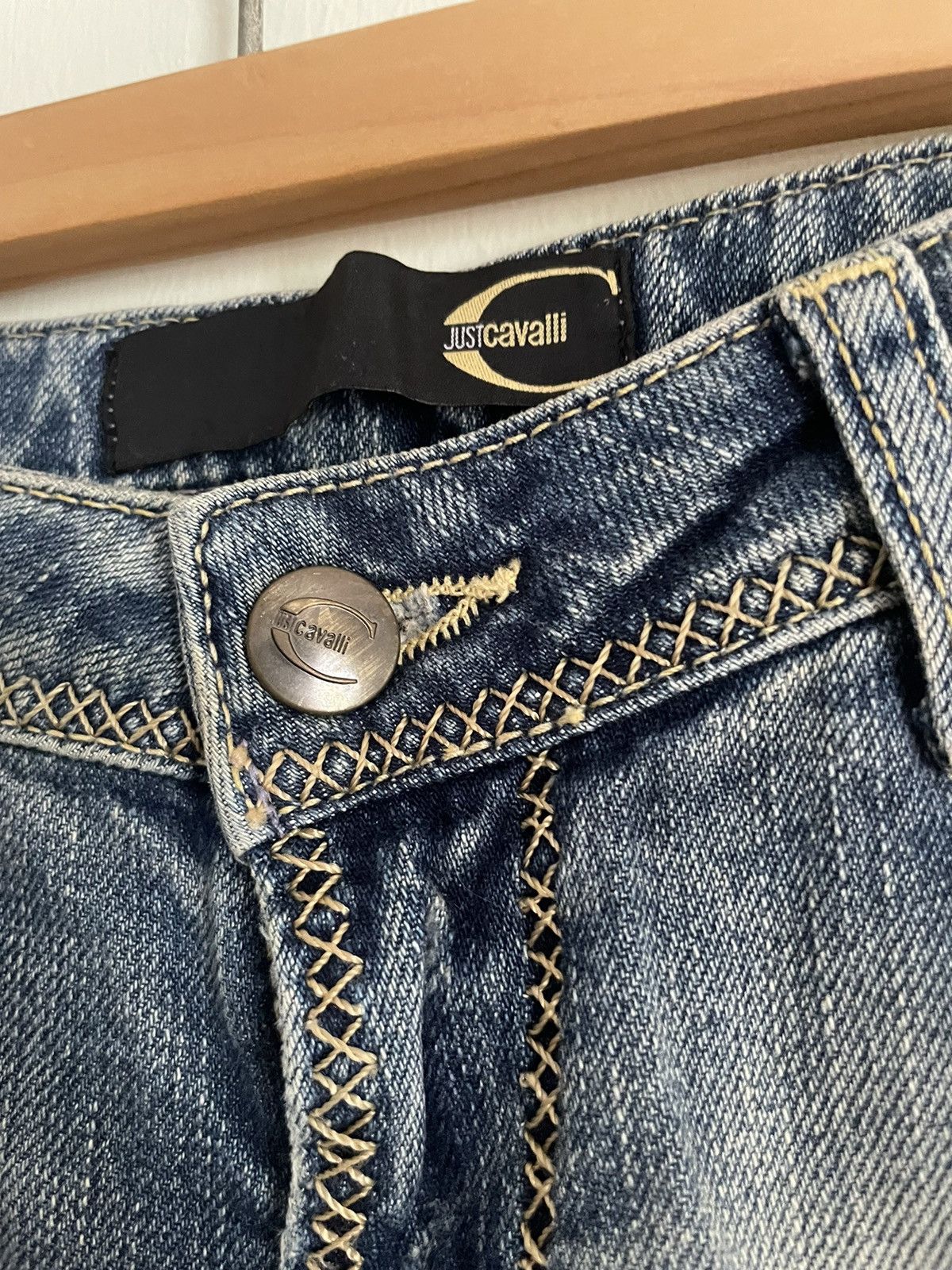 Just Cavalli Just Cavalli distressed Jeans Size 27" / US 4 / IT 40 - 3 Thumbnail