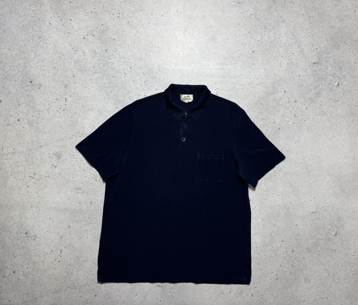 Hermes Paris Luxury Vintage Polo Shirt Size XXl