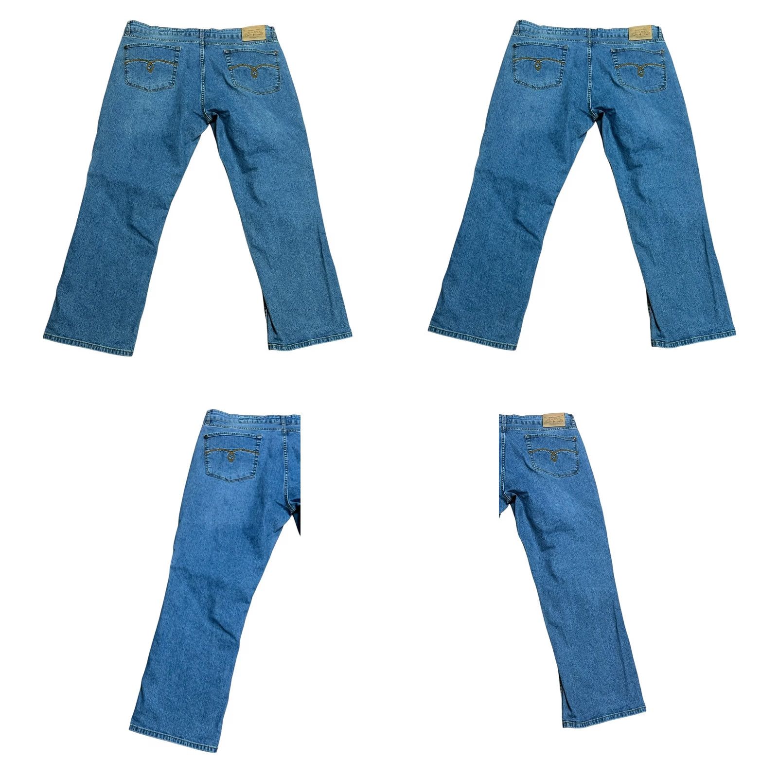 Vintage Jack Of Spades Jeans Men 42x30 The High Roller Stretch Denim Straight Leg Regular Fit Blue 5-Pocket Logo Vintage No Size US 42 / EU 58 - 9 Thumbnail