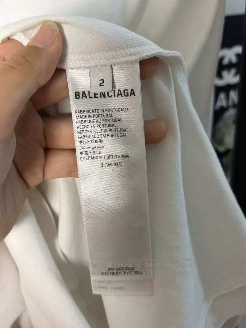 Balenciaga Balenciaga Embroidered Logo Sweatshirt Size US M / EU 48-50 / 2 - 4 Thumbnail