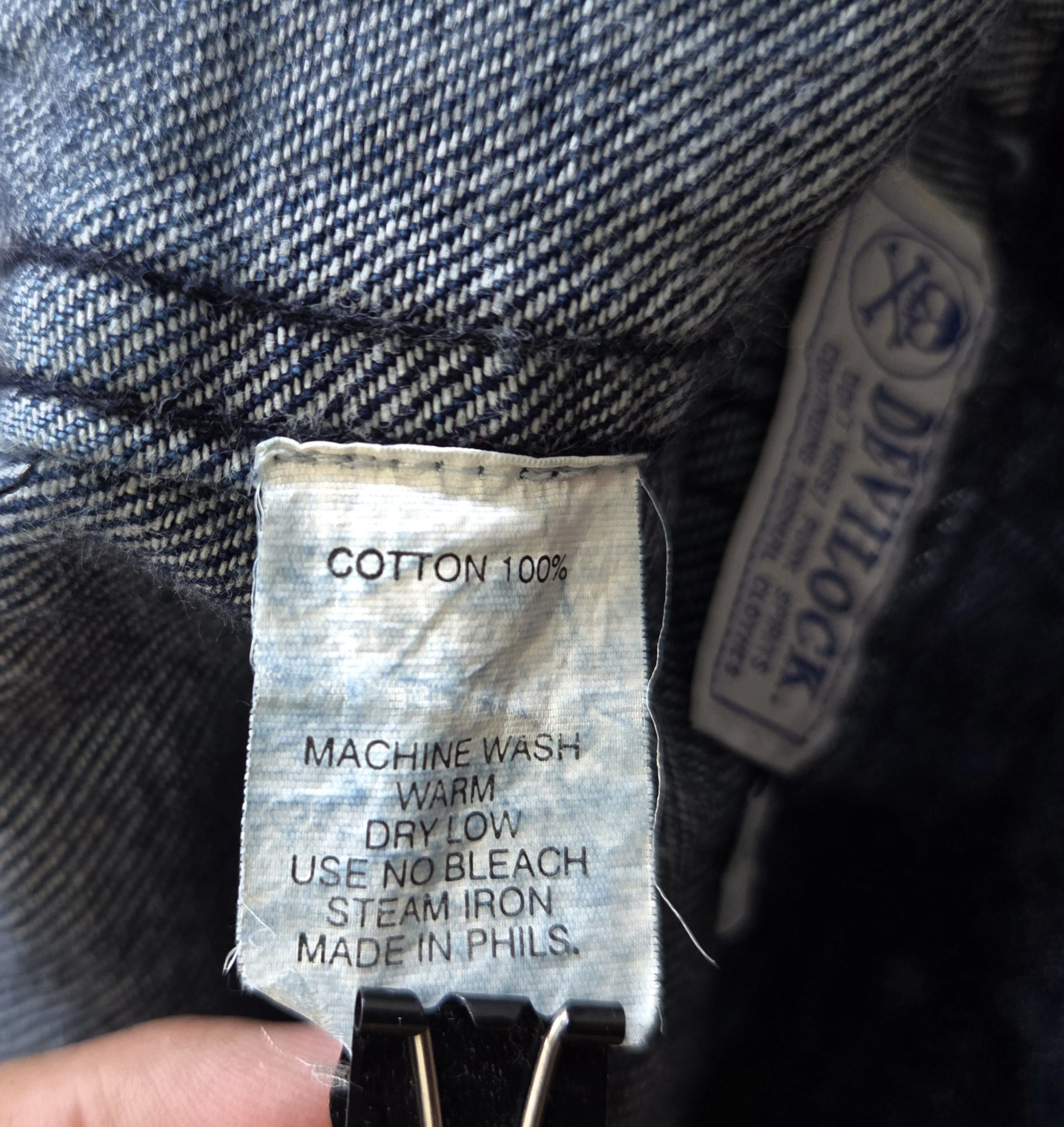 Japanese Brand Vintage Devilock Japan Cargo Utility Rider Punk Pants Jeans Size US 34 / EU 50 - 6 Thumbnail