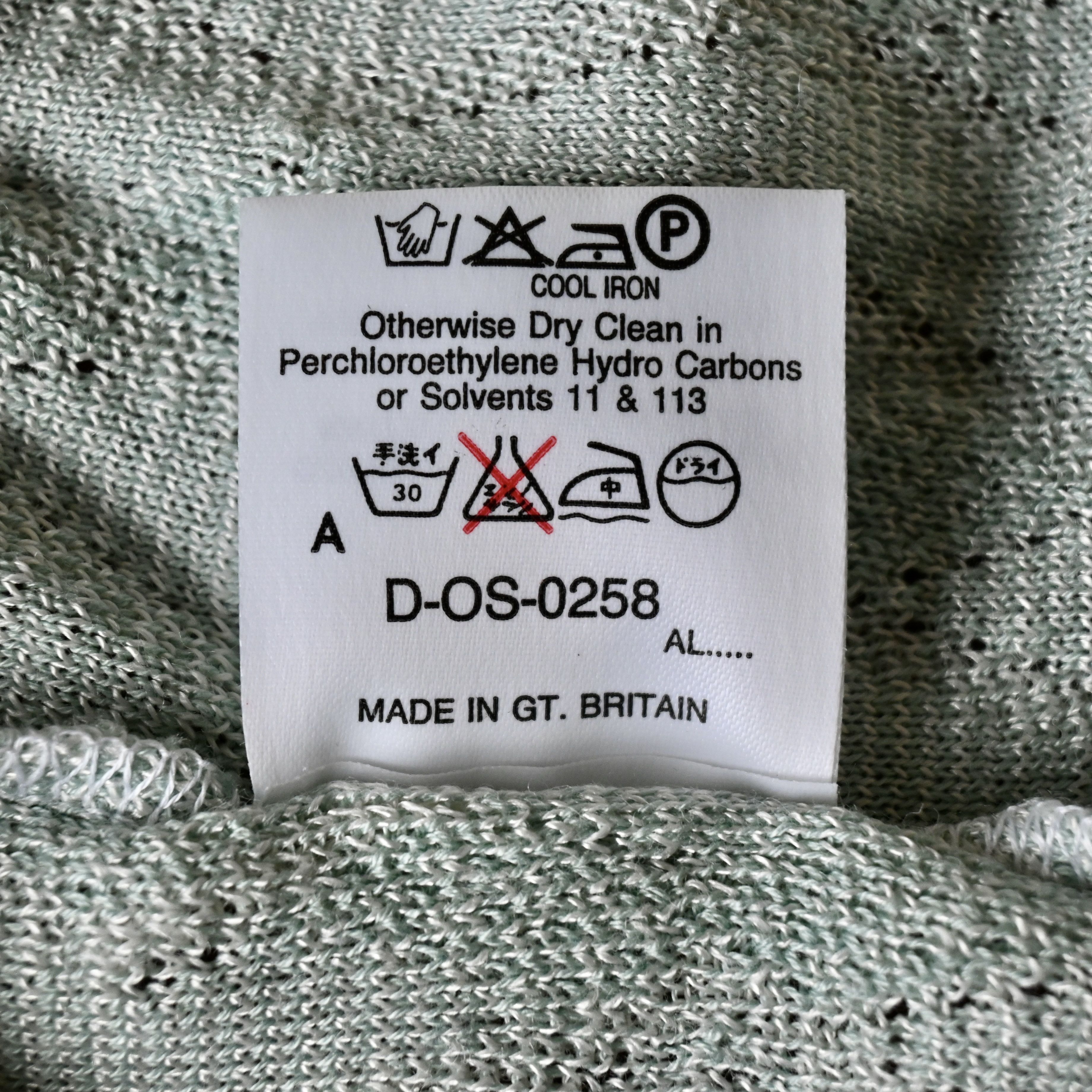 Jaeger VTG 1990s JAEGER cotton ramie blend sweater, made in England Size US L / EU 52-54 / 3 - 14 Thumbnail
