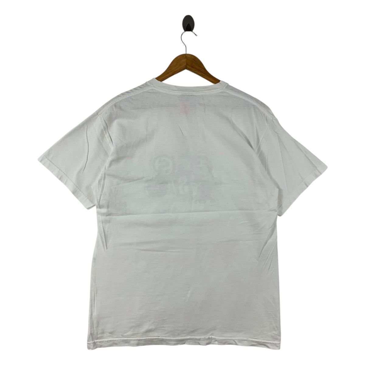 Stussy × Vintage Vintage 90s STUSSY skull big printed streetwear tee Size US L / EU 52-54 / 3 - 4 Thumbnail