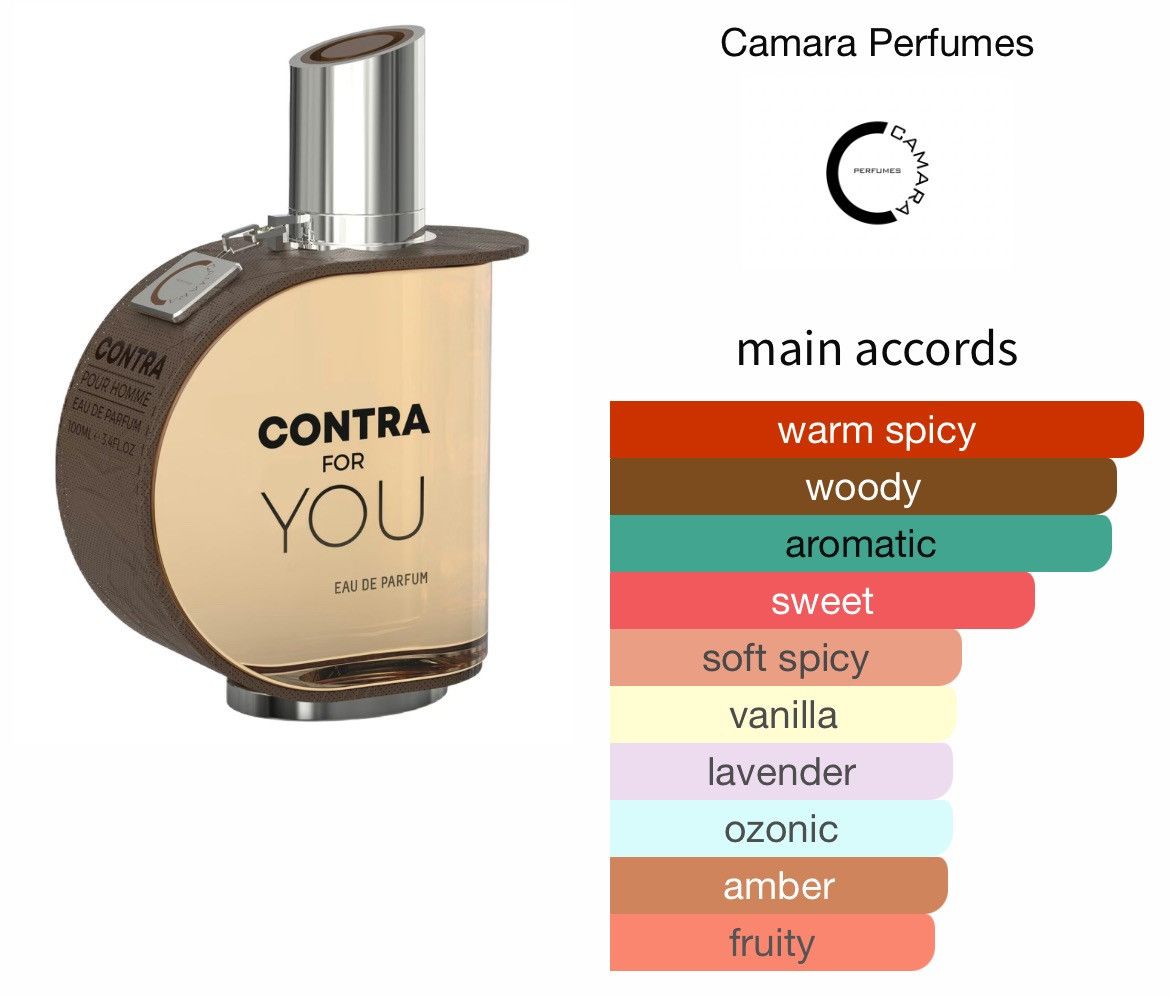Other Camara Contra For You Cologne Sample Supreme Quality Size ONE SIZE - 3 Thumbnail