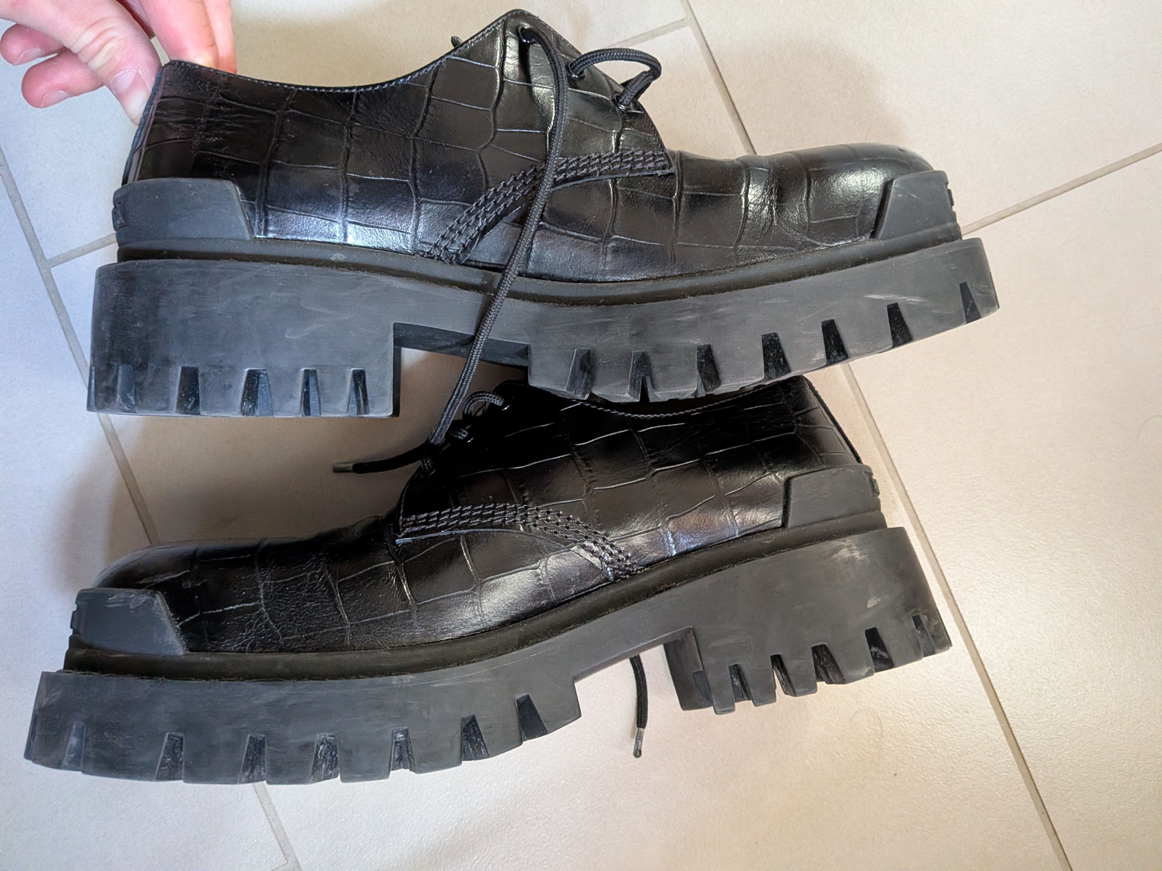 Balenciaga Balenciaga Croc Strike Derby Size US 8 / EU 41 - 9 Thumbnail