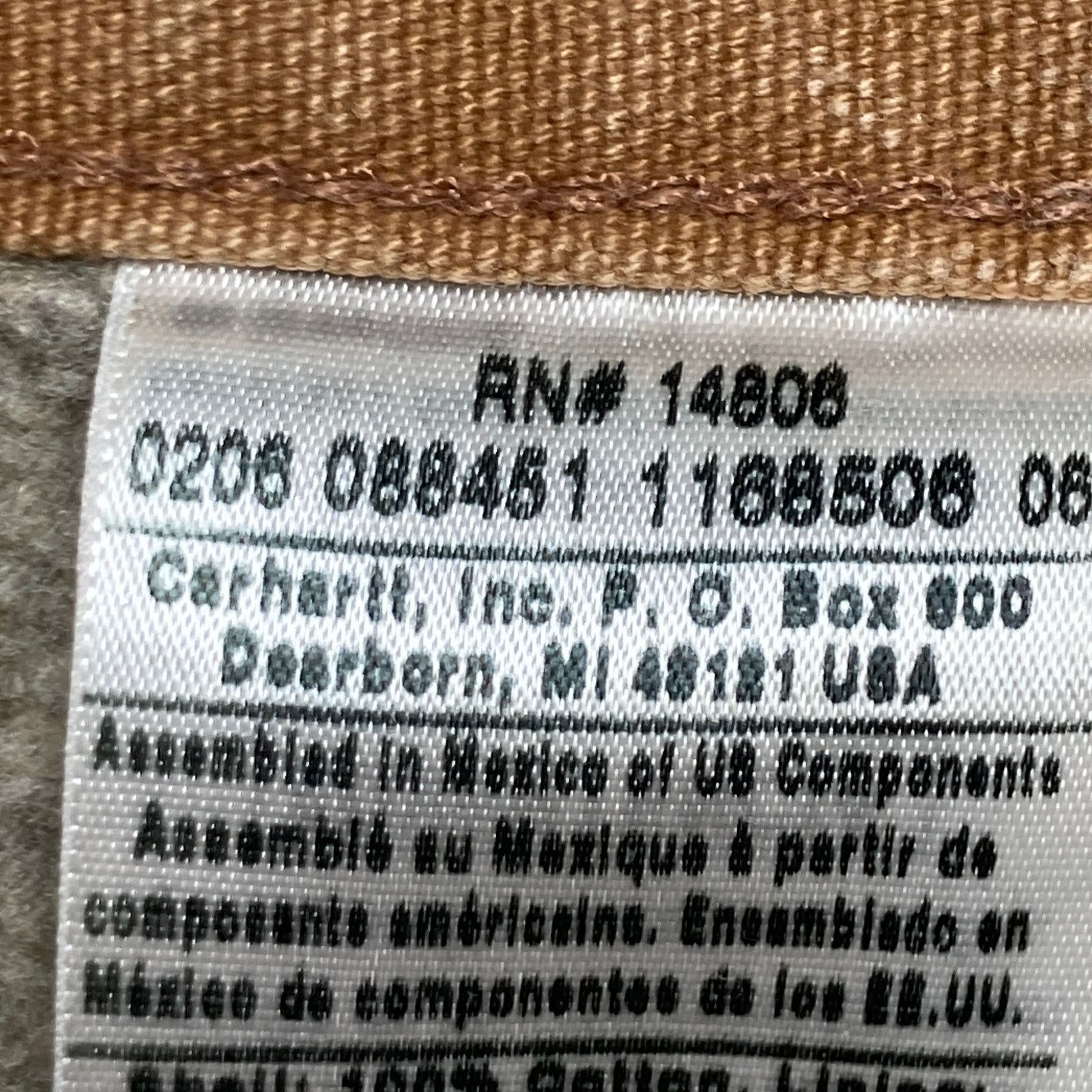 Carhartt Carhartt Sherpa Lined Utility Pants Mens 32x32 B157 BRN Size US 32 / EU 48 - 9 Thumbnail