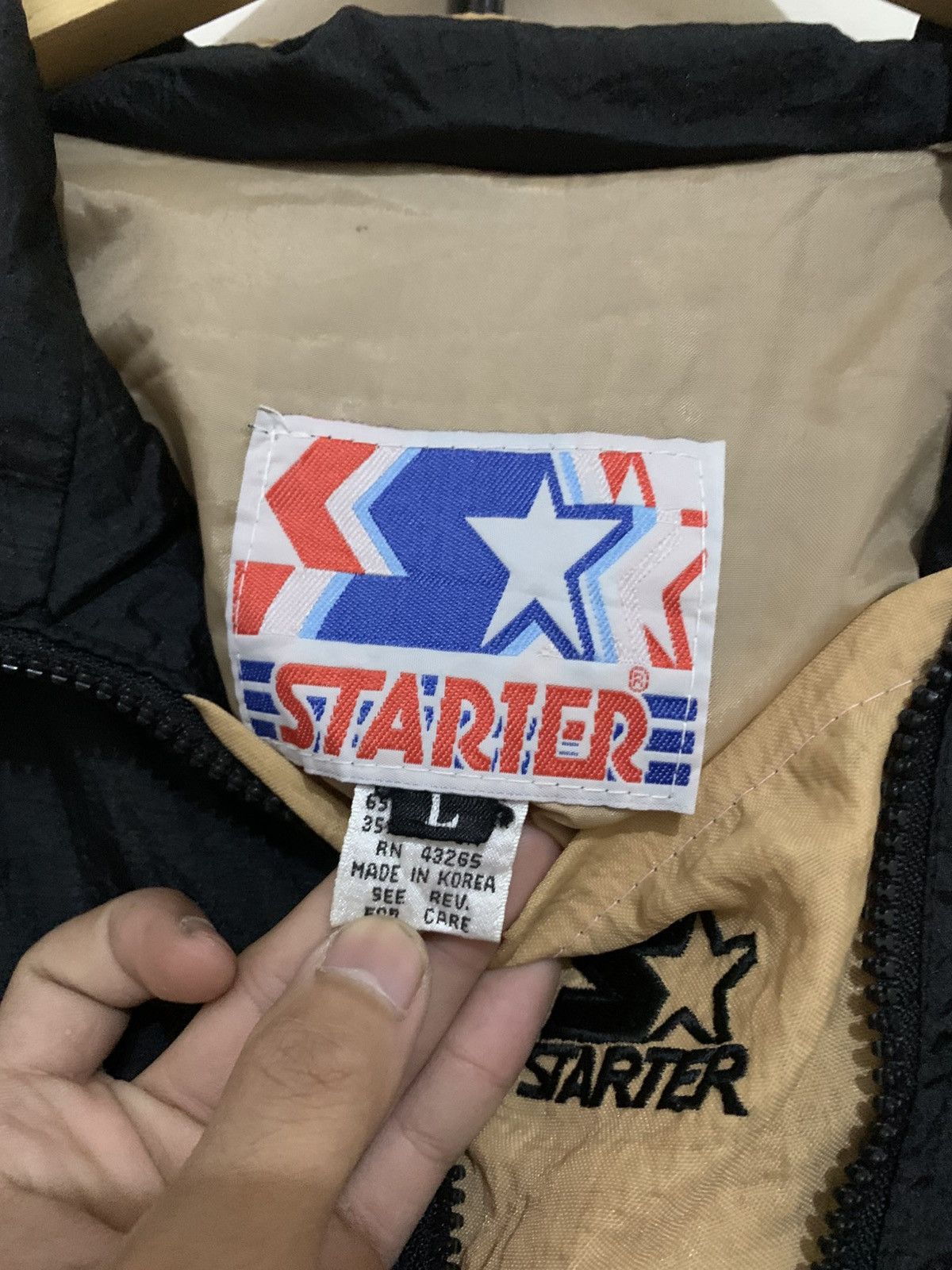 Starter Vintage 1990s New Orleans Saints Starter Pouch Jacket Large Size US XL / EU 56 / 4 - 5 Thumbnail