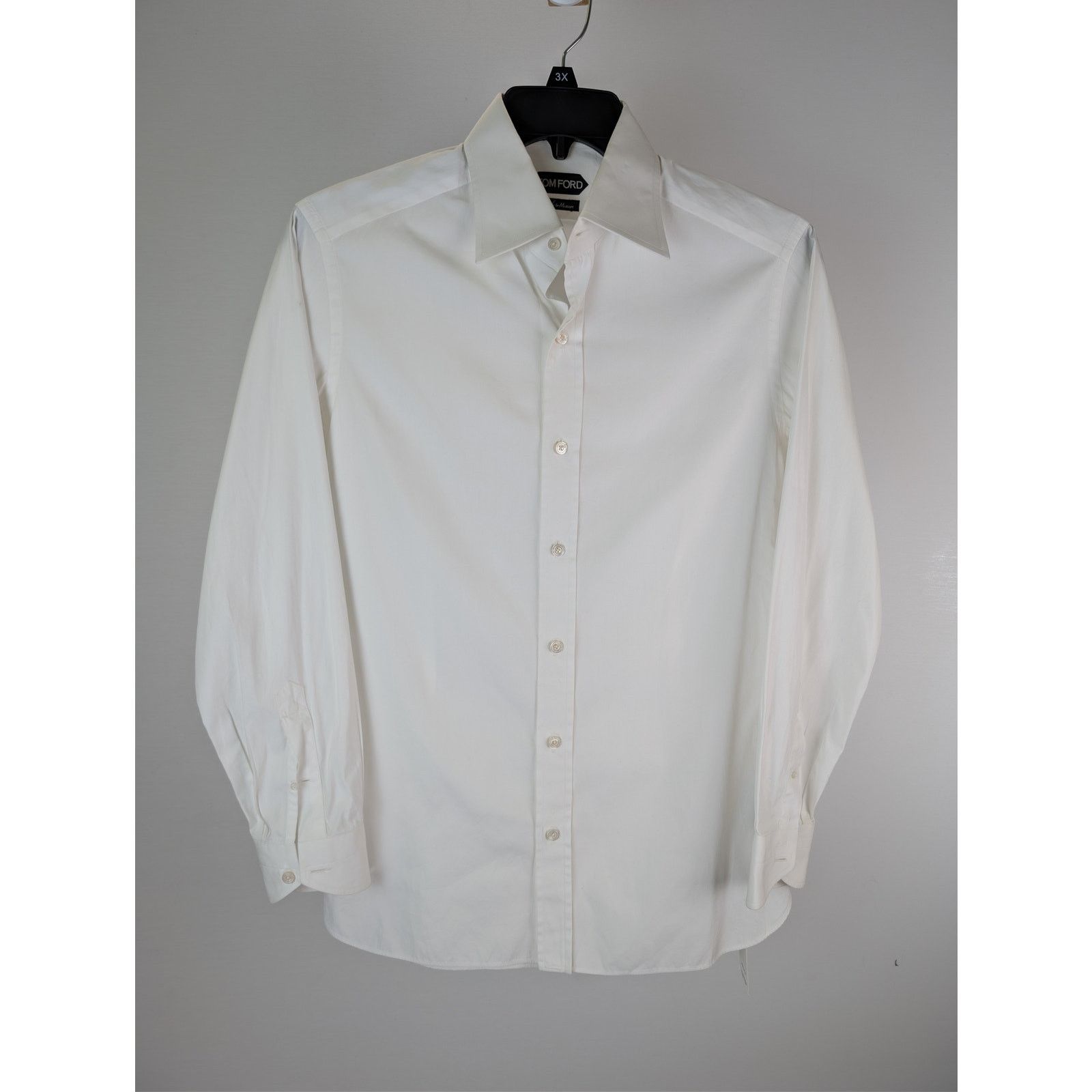 Tom Ford o1rshd1 CC20 classic cotton poplin dress Button up Shirt Size US S / EU 44-46 / 1 - 8 Thumbnail