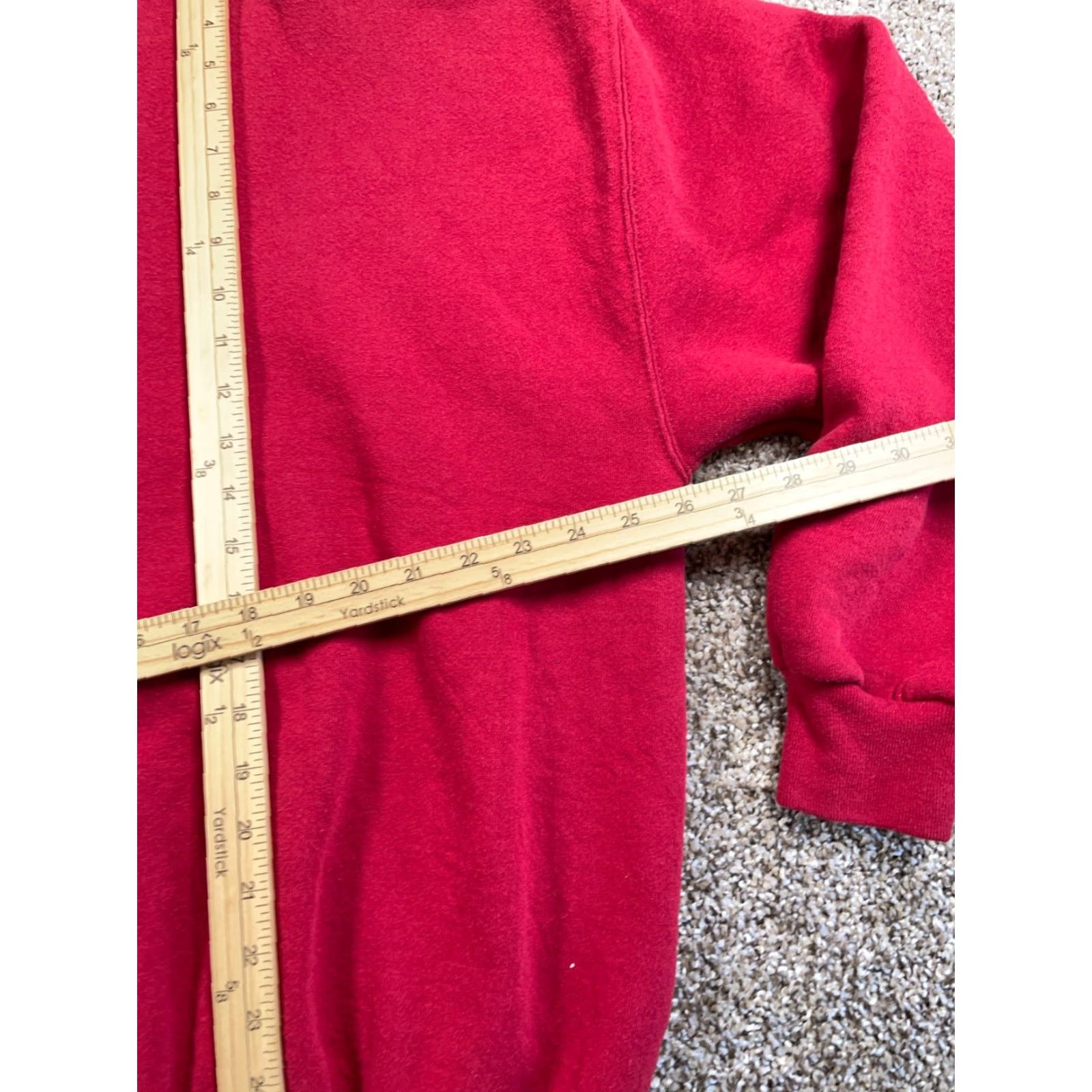 Russell Athletic VINTAGE Russell Athletic Sweatshirt Crewneck Adult 2XL Dark Red 50/50 Cotton Polyester Solid Size US XXL / EU 58 / 5 - 6 Thumbnail