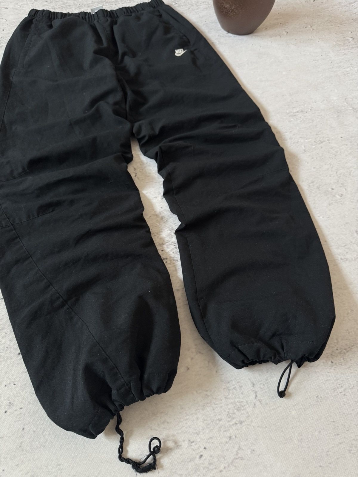 Nike × Vintage NIKE NYLON VINTAGE Y2K OVERSIZE BAGGY FIT PANTS SWEATPANTS Size US 32 / EU 48 - 2 Thumbnail