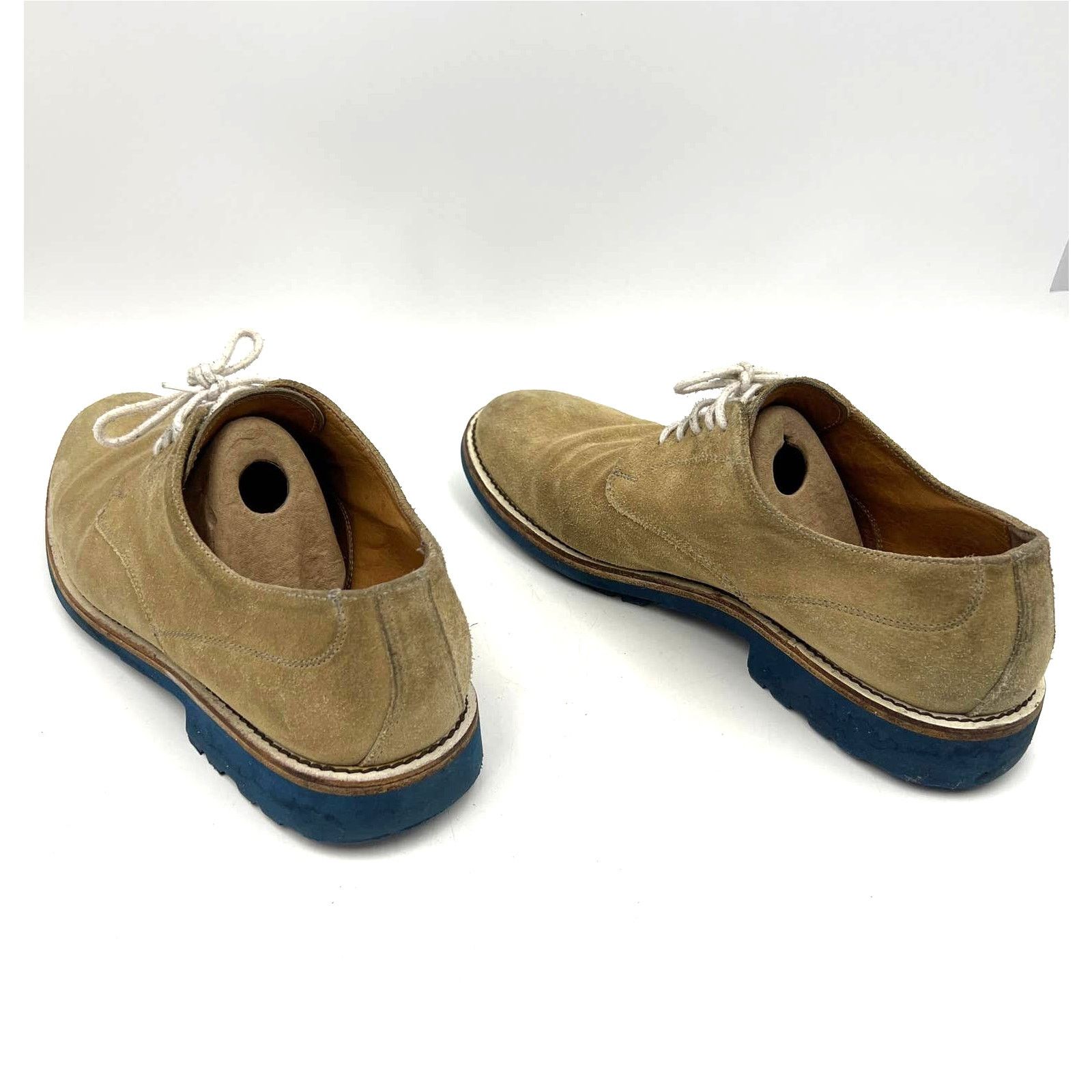 Ugg Ugg Collection Suede Derby Shoe Tan Khaki Oxford Lug Sole Size US 10 / EU 43 - 8 Thumbnail