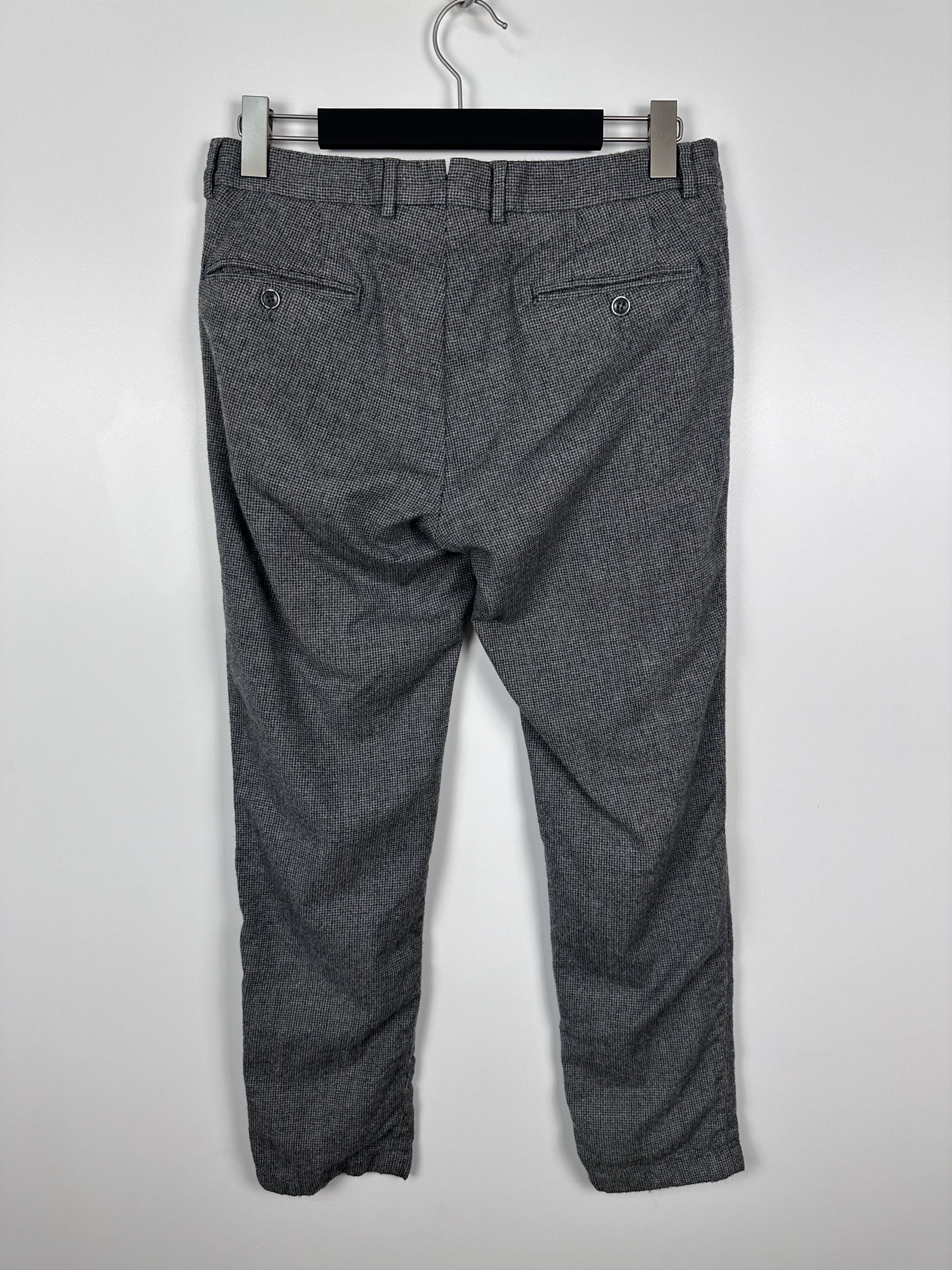 Grailed × Luigi Bianchi Luigi Bianchi Mantova Men’s Gray Wool Trousers Pant Size 50R Size 50R - 5 Thumbnail