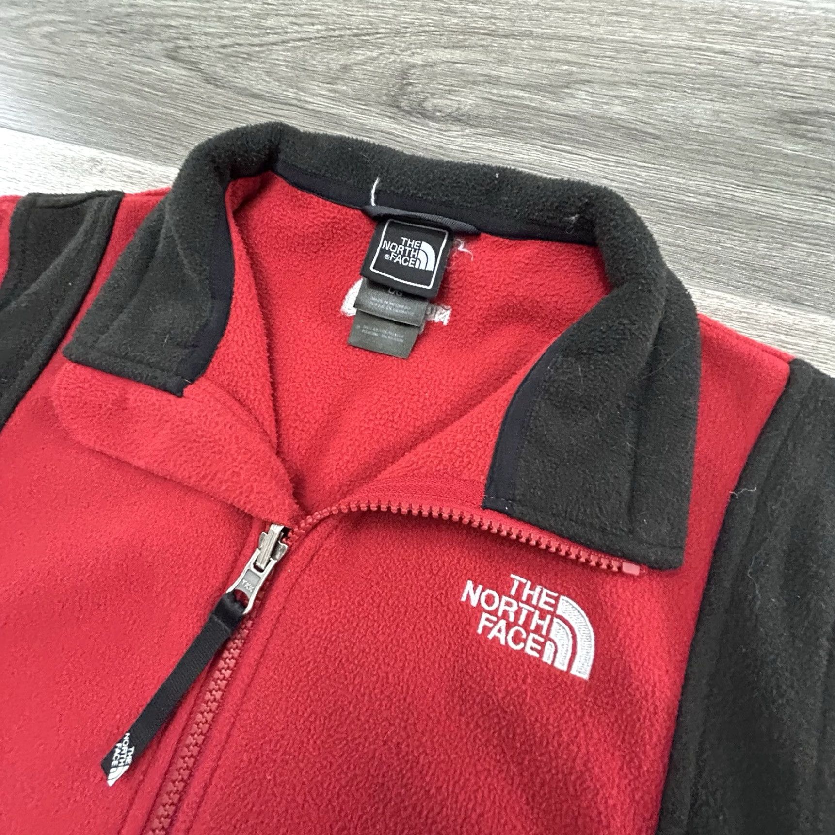 The North Face VINTAGE The North Face Fleece Jacket Unisex Adults Small Red Bomber Jacket 80s 90s Gorp Hiking Casual Size US S / EU 44-46 / 1 - 3 Thumbnail