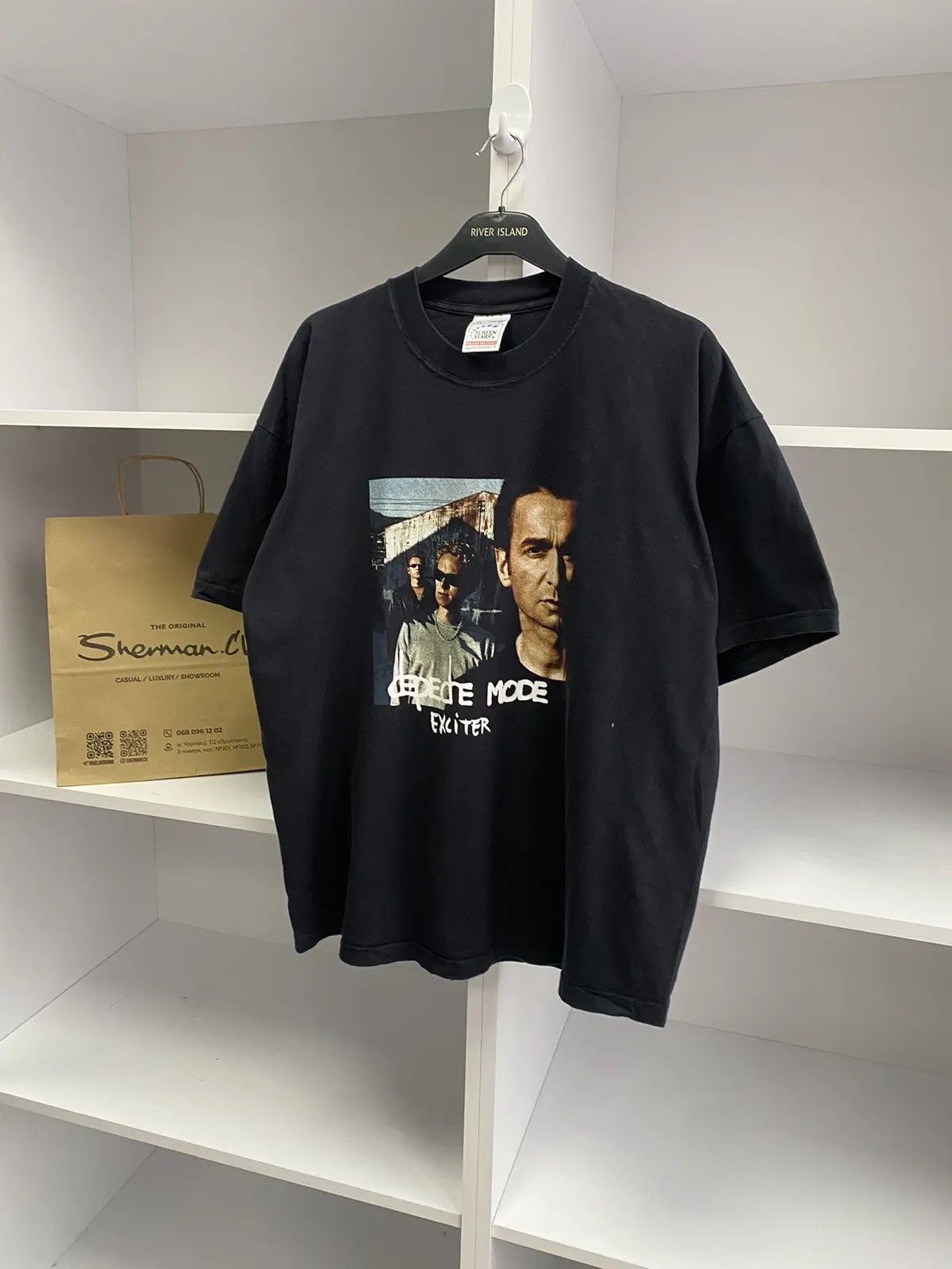 Band Tees × Vintage Vintage 2001 Depeche Mode Exciter Tour Tee Size US XL / EU 56 / 4 - 3 Thumbnail