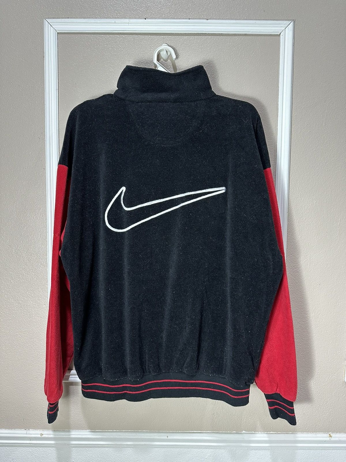 Nike × Vintage Vintage Nike Half Zipper 90s Size US L / EU 52-54 / 3 - 2 Thumbnail