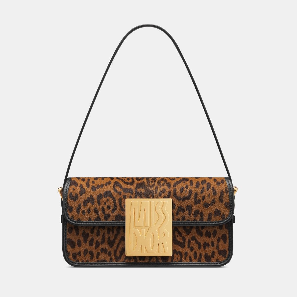 Dior o1bcso1str0226 Size:OS/Miss Dior Flap Bag in Brown/Black Size ONE SIZE - 2 Thumbnail