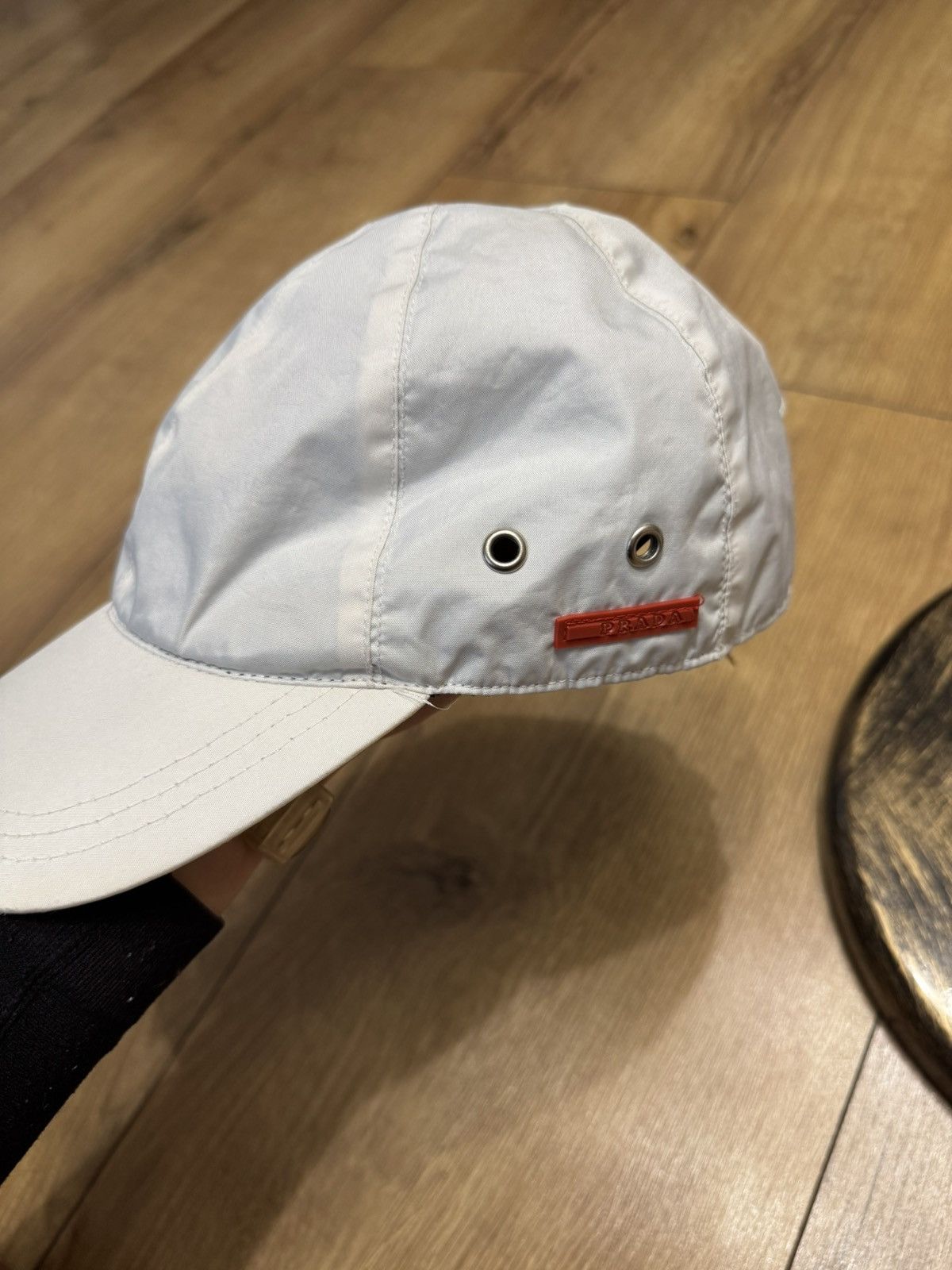 Prada Prada sport nylon Vintage Cap with rad tab Size ONE SIZE - 3 Thumbnail