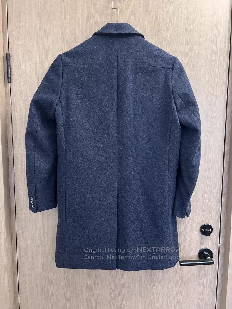 Number (N)ine Number (N)ine Navy blue musical note woolen coat Size US S / EU 44-46 / 1 - 2 Thumbnail