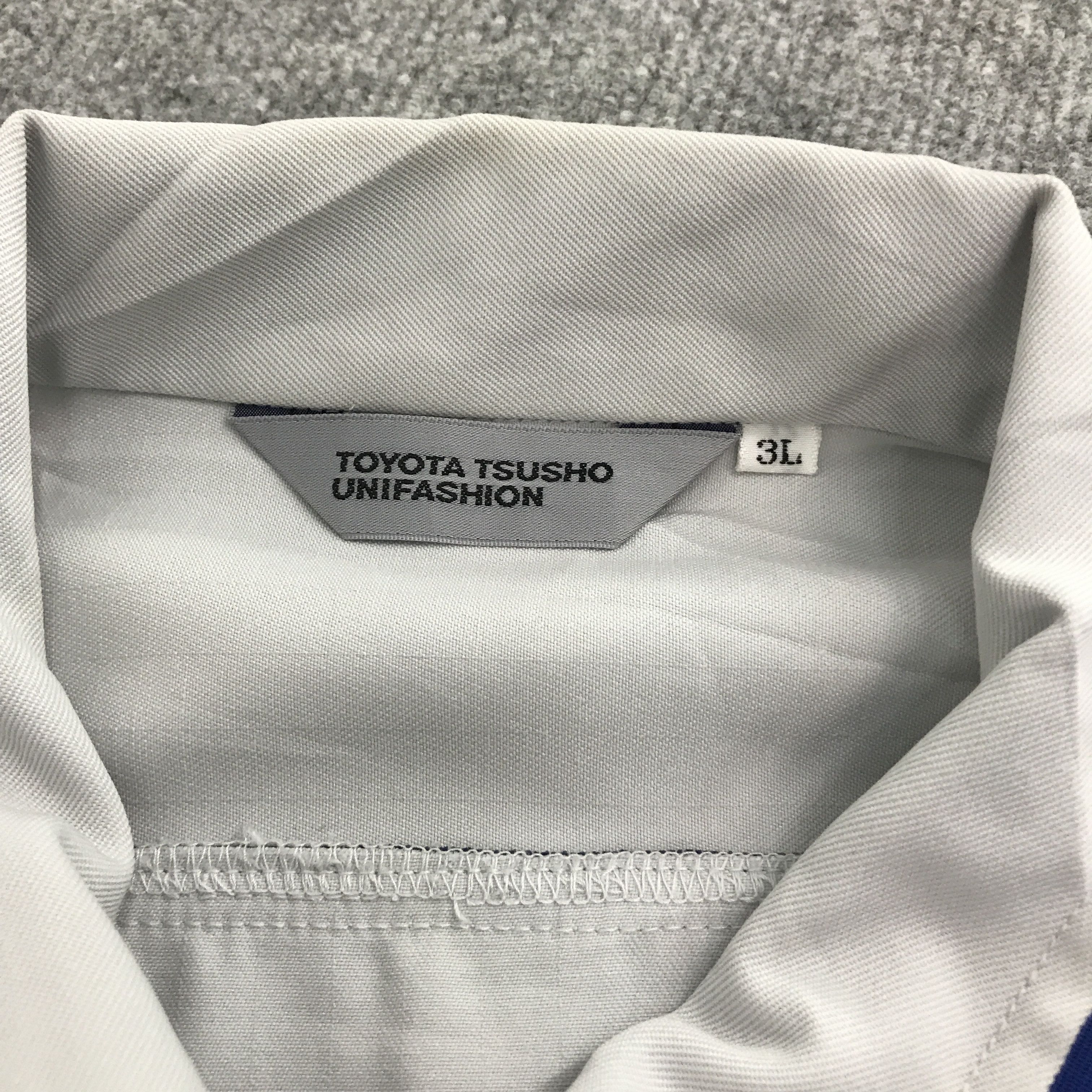 Japanese Brand Toyota auto body work uniform jacket up zipper jacket Size US XL / EU 56 / 4 - 12 Thumbnail