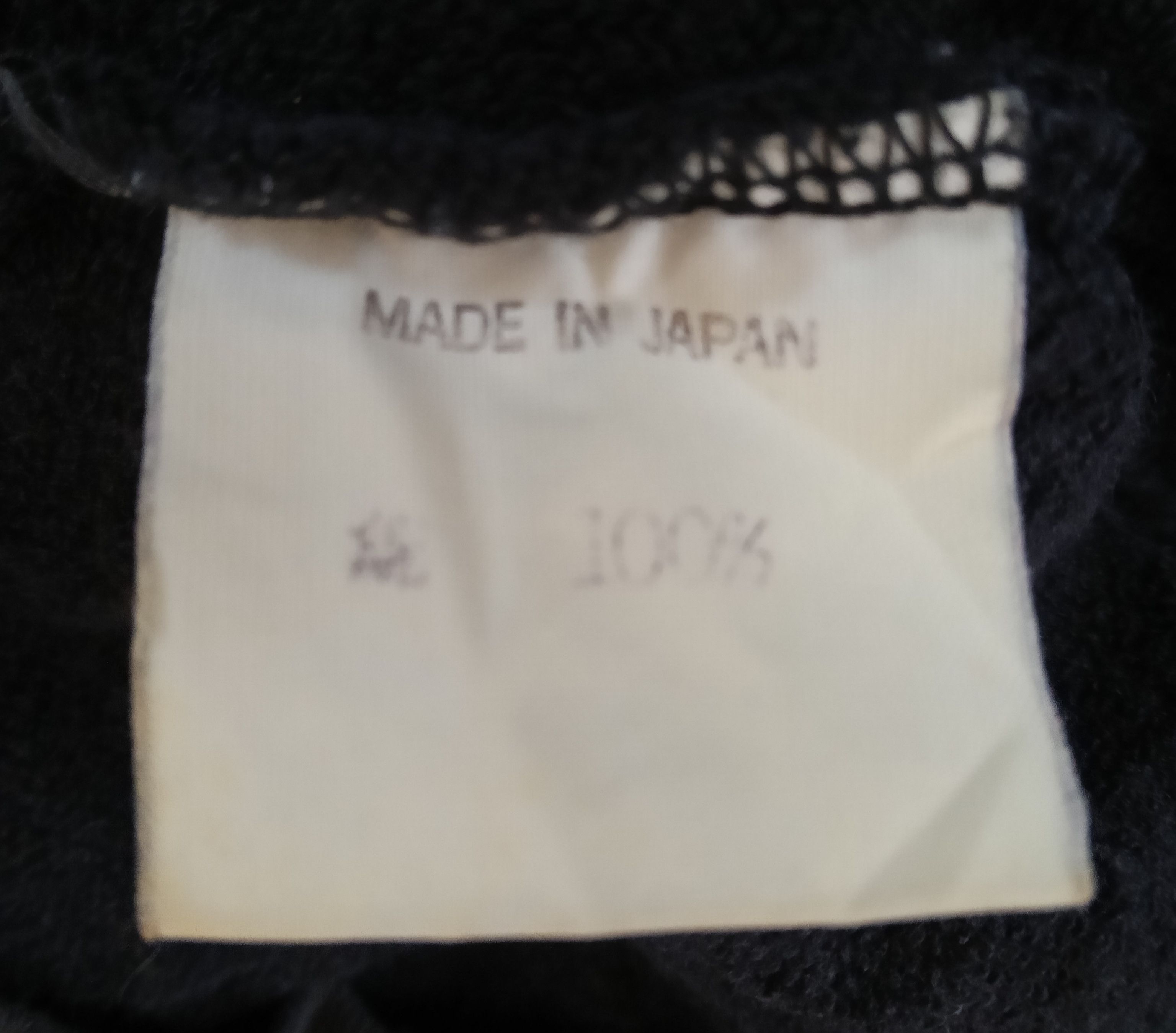 Yohji Yamamoto Yohji Yamamoto Vintage Distressed Sweatshirt Size US M / EU 48-50 / 2 - 4 Thumbnail