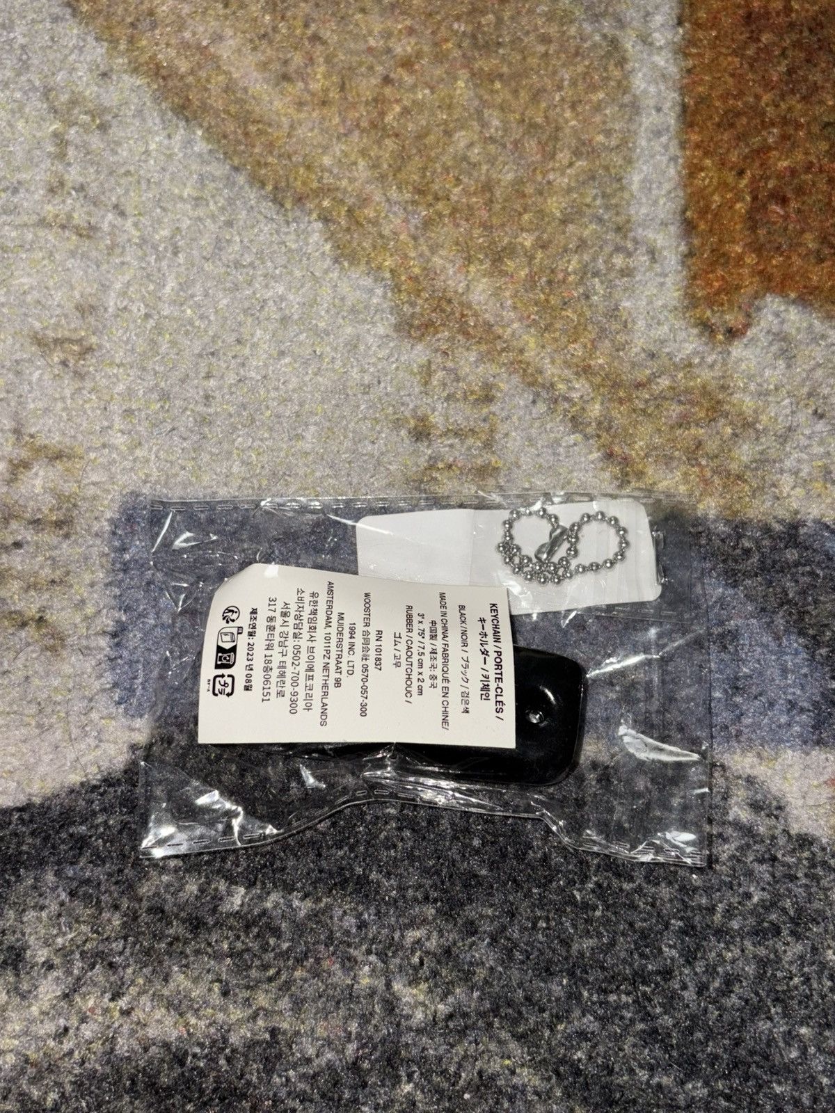 Supreme Supreme Floating Keychain Black Size ONE SIZE - 2 Thumbnail