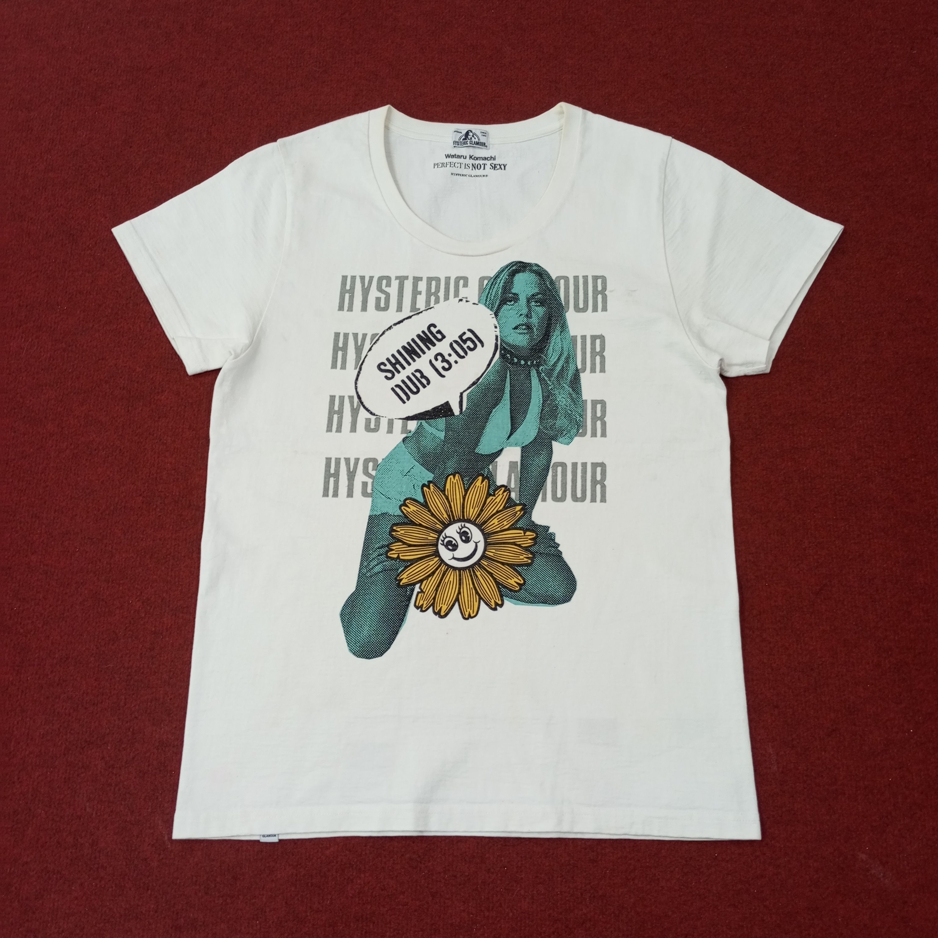 Hysteric Glamour Hysteric Glamour Wataru Komachi Japan Brand Tshirt c223n10 Size US M / EU 48-50 / 2 - 1 Thumbnail