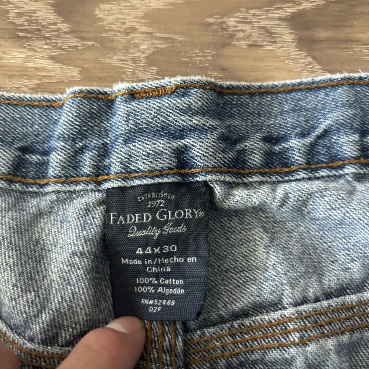 Japanese Brand Crazy Vintage Y2K/2000s Baggy Light Wash Skater Style Carpenter Denim Jeans! 42x30 Size US 42 / EU 58 - 8 Thumbnail