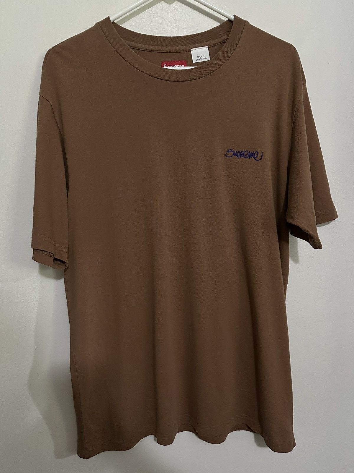 Supreme Supreme Washed Handstyle S/S Top Tee Size US M / EU 48-50 / 2 - 1 Thumbnail