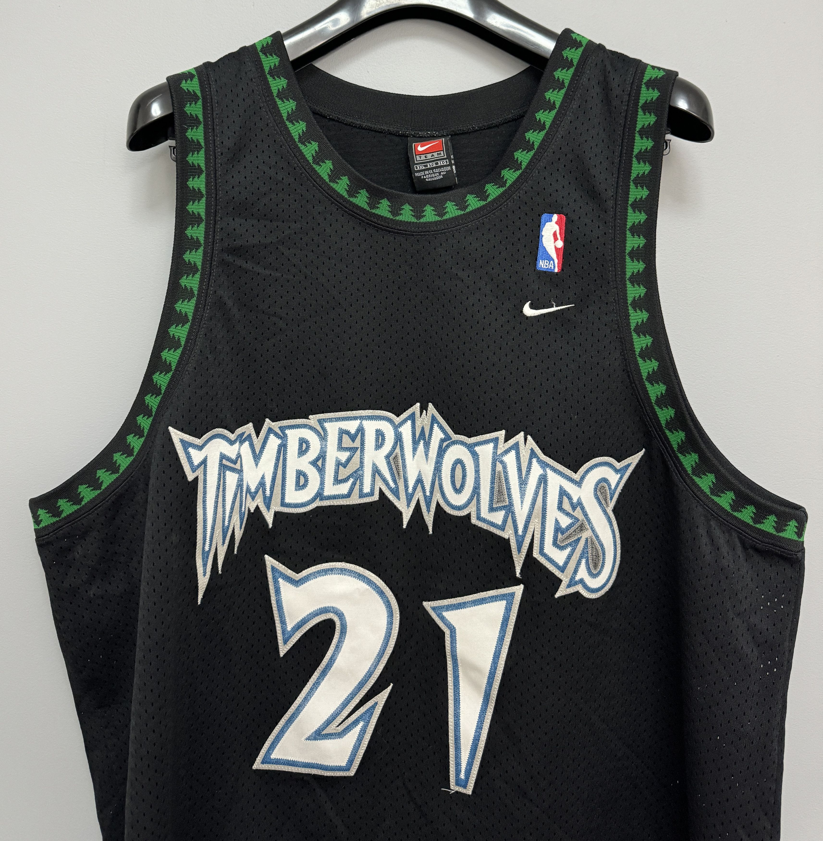Nike Nike Minnesota Timberwolves Kevin Garnett 21 NBA Jersey 3XL Size US XXL / EU 58 / 5 - 2 Thumbnail