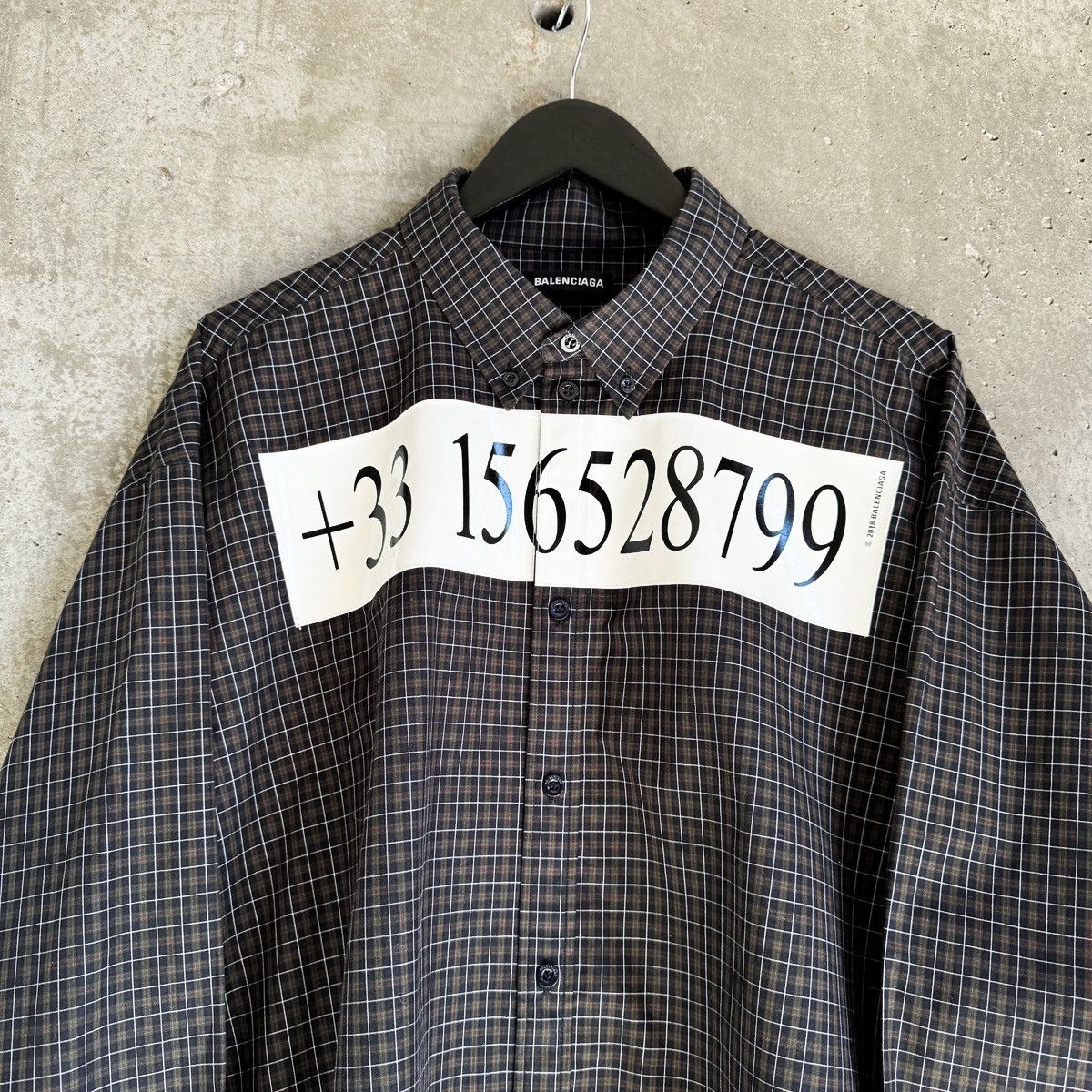 Balenciaga +33 Phone Shirt