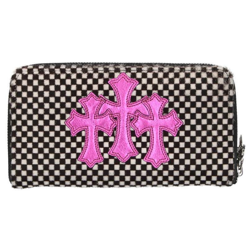 Chrome Hearts Chrome Hearts REC F ZIP Cross Round Zip Wallet Size ONE SIZE - 1 Thumbnail