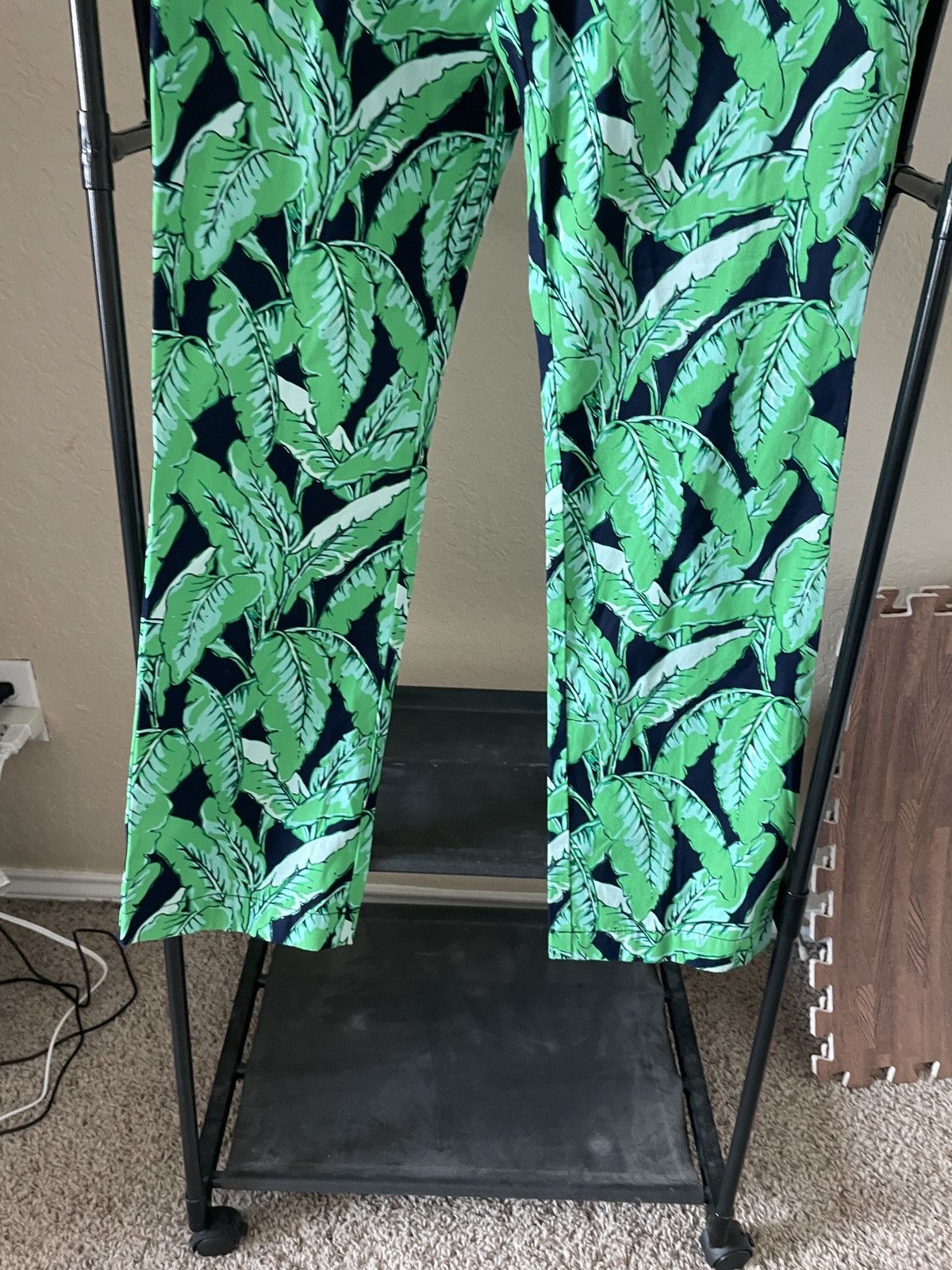 Vineyard Vines Floral FF Cotton Trousers Size US 33 - 3 Thumbnail