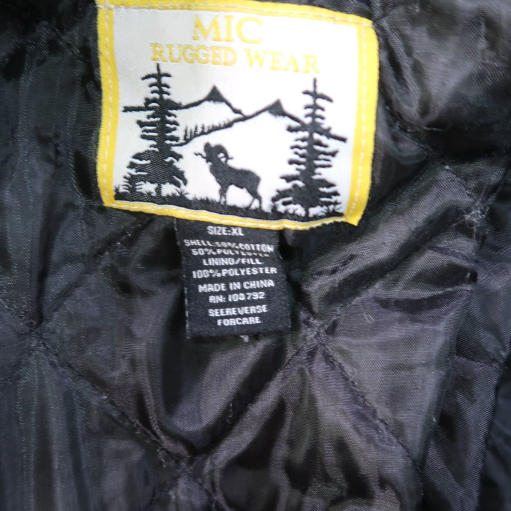Vintage VINTAGE MIC Rugged Wear Quilt Lined Flannel Shirt Jacket Bomber Shacket Hooded XL Plaid Blue Mens Size US XL / EU 56 / 4 - 3 Thumbnail