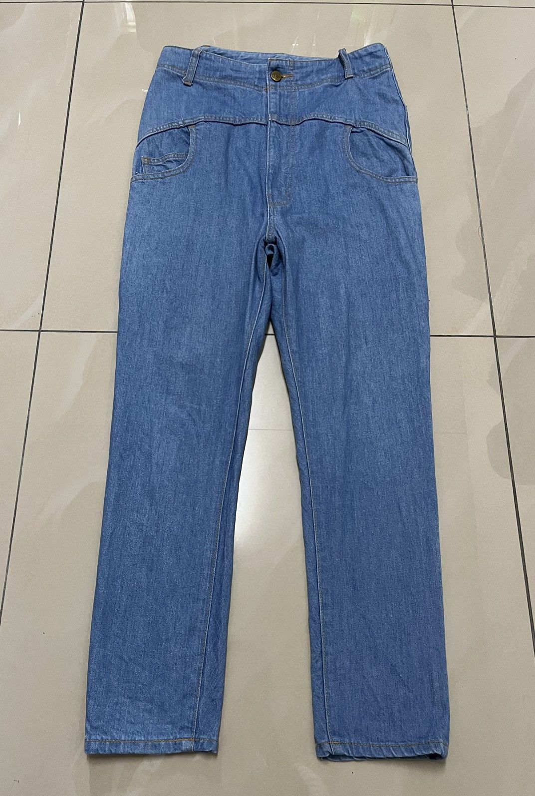 mercibeaucoup Vintage mercibeaucoup issey miyake designer dropcrotch jeans Size US 28 / EU 44 - 1 Thumbnail