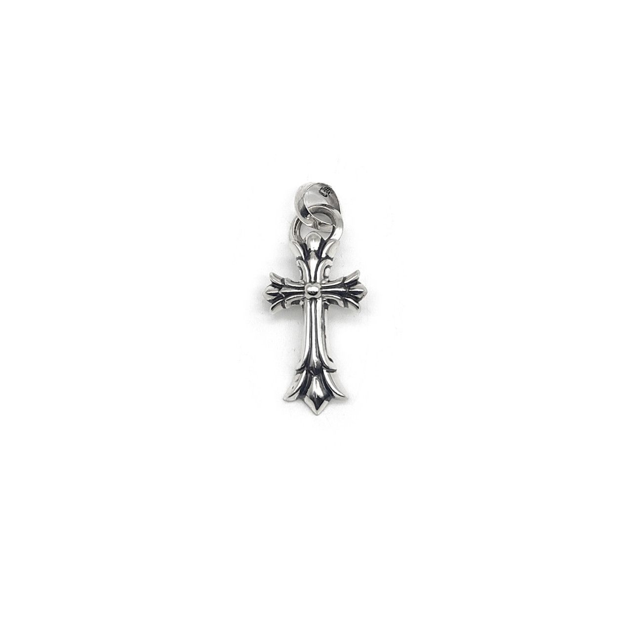Chrome Hearts Chrome Hearts Silver Double Cross Charm Pendant Size ONE SIZE - 1 Thumbnail