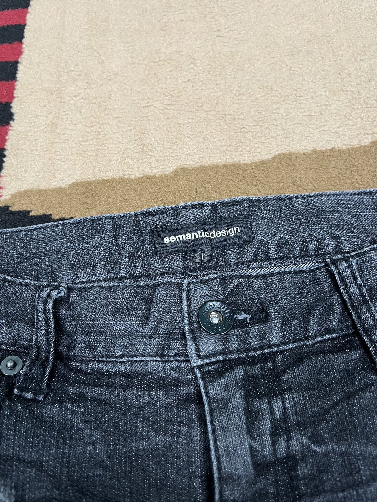semanticdesign Semantic Design Faded Jeans Size US 33 - 5 Thumbnail