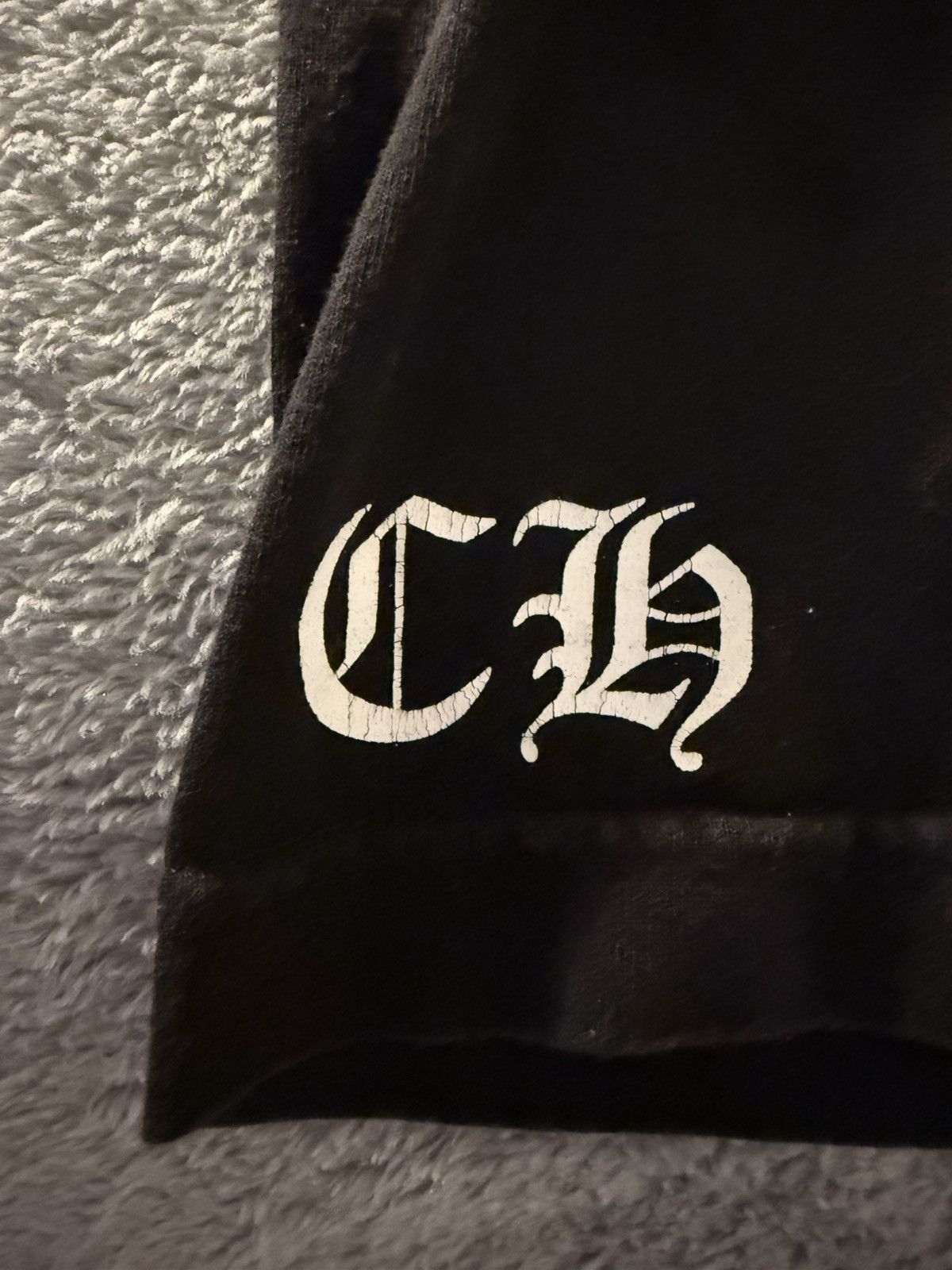 Chrome Hearts × Vintage RARE Chrome Hearts Dagger Floral Scroll Logo Pocket Tee Size Size US M / EU 48-50 / 2 - 5 Thumbnail