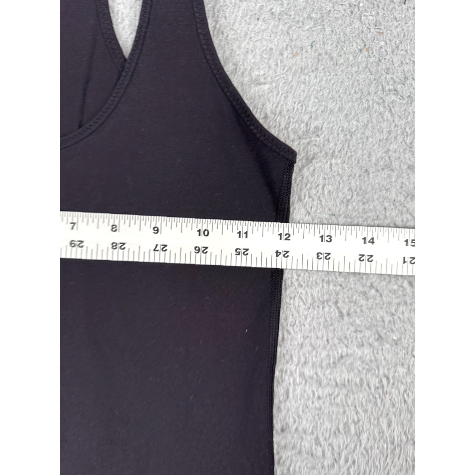 Lululemon Lululemon Shirt Women 4 Black Cool Racerback Tank Top Luon Size S / US 4 / IT 40 - 7 Thumbnail