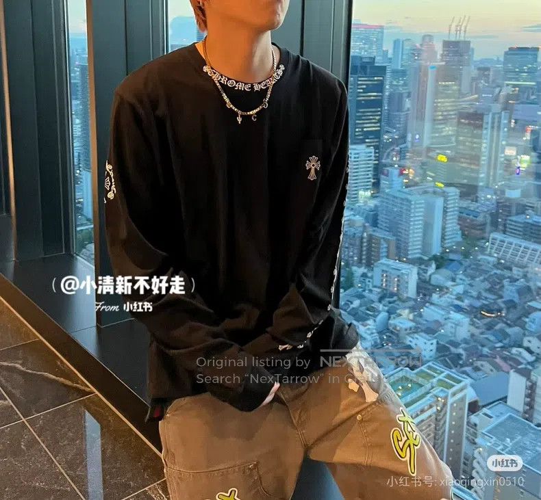 Chrome Hearts CHROME HEARTS Size XS Horseshoe Sanskrit long sleeves Size US XS / EU 42 / 0 - 8 Thumbnail