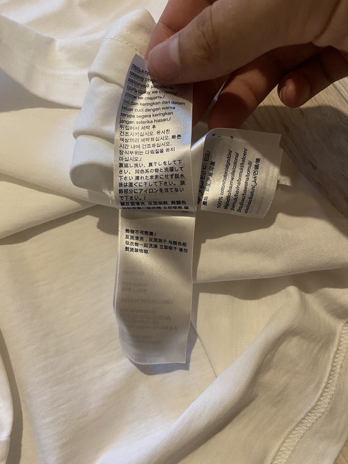 Tommy Hilfiger Tommy Hilfiger basic white logo print tee Size US M / EU 48-50 / 2 - 9 Thumbnail