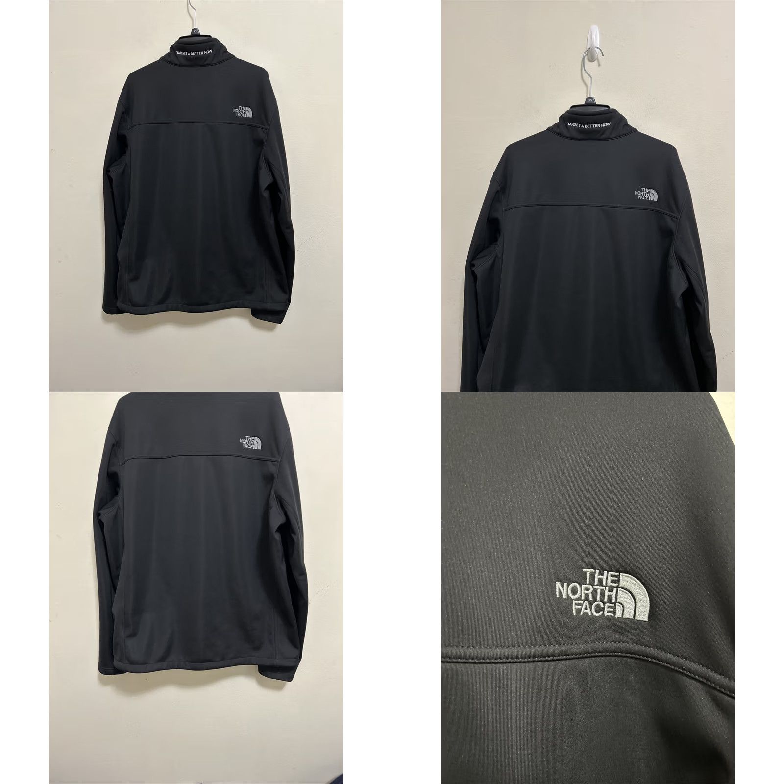 The North Face The North Face Windwall Jacket - Mens Large Black Soft Shell Full Zip Coat - Business, Casual, Formal, Party/Cocktail, Travel, Workwear Size US L / EU 52-54 / 3 - 8 Thumbnail