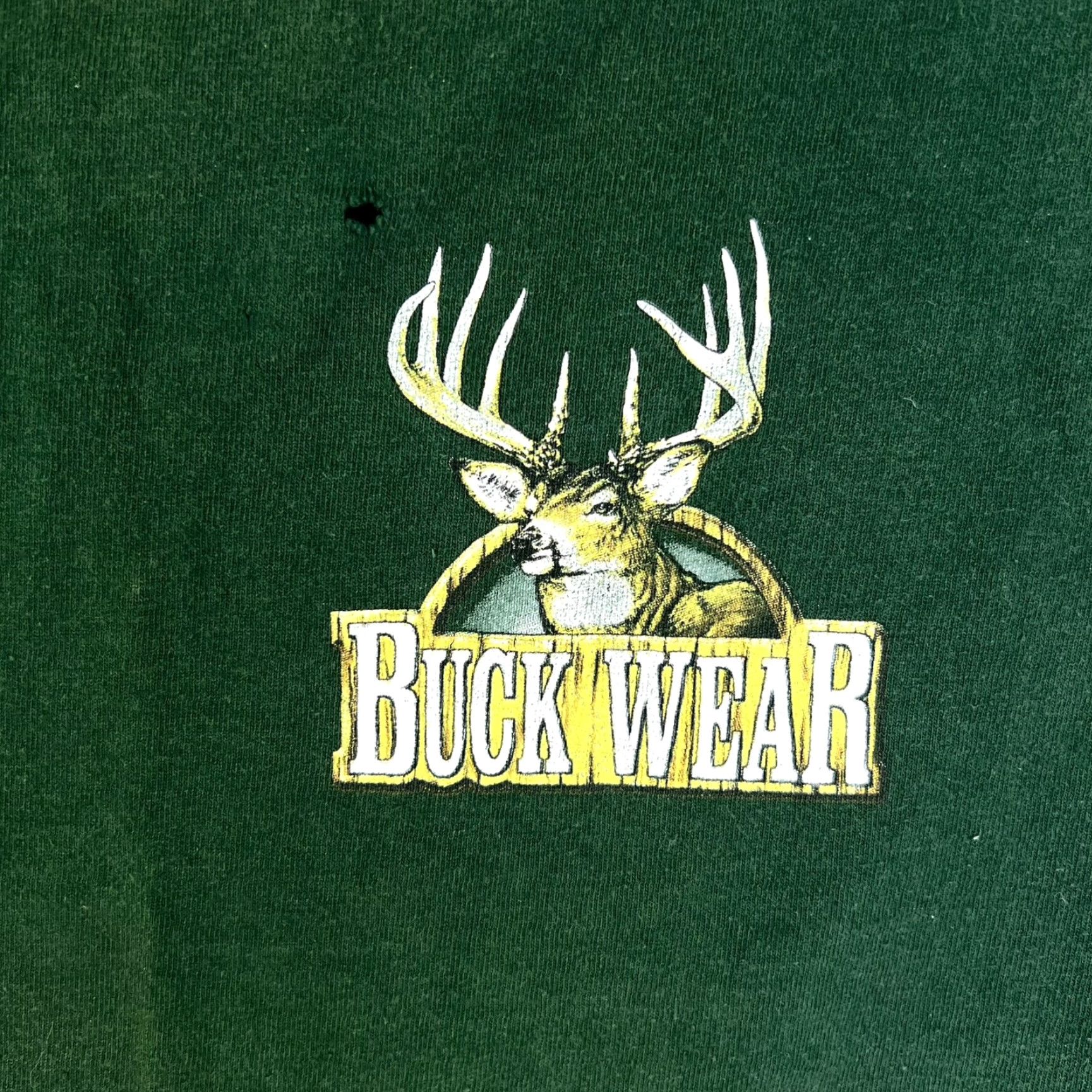 Vintage VINTAGE Buck Wear I Got A New Gun T Shirt Mens Size L Green 2 Sided Graphic Tee Size US L / EU 52-54 / 3 - 3 Thumbnail