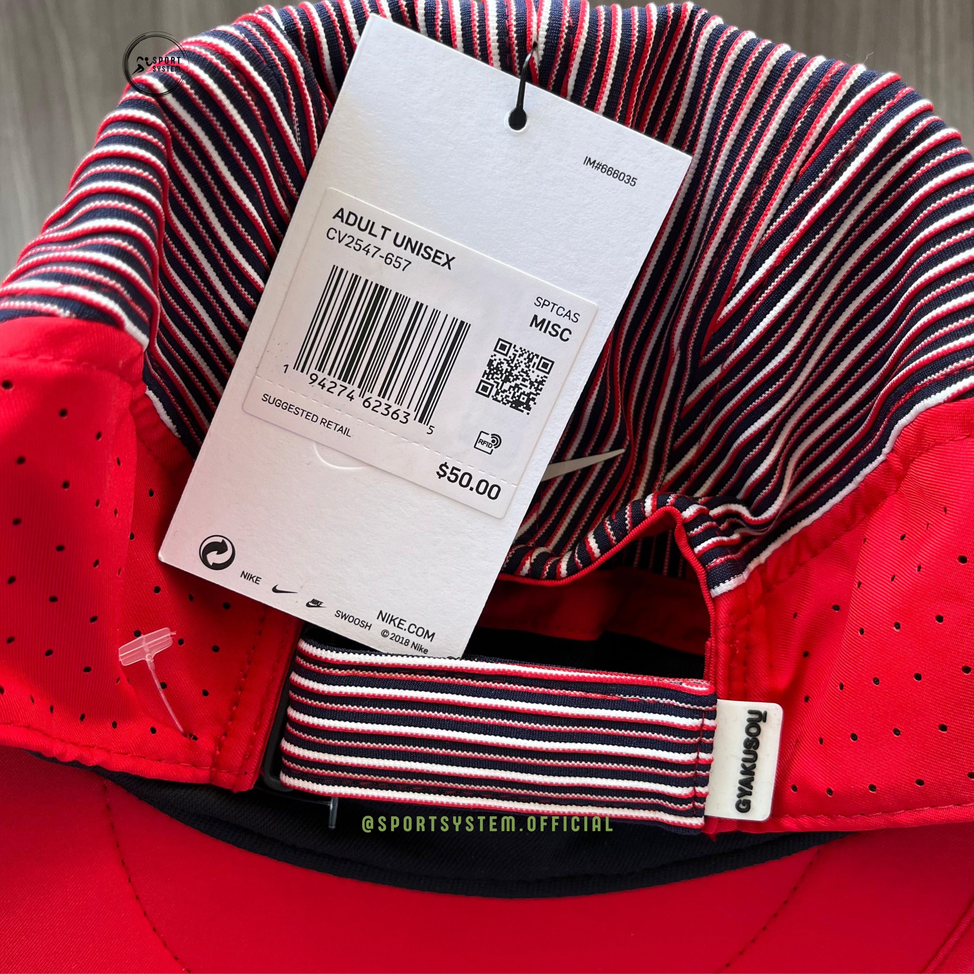 Nike Nikelab x Gyakusou Trail Cap University Red Size ONE SIZE - 5 Thumbnail