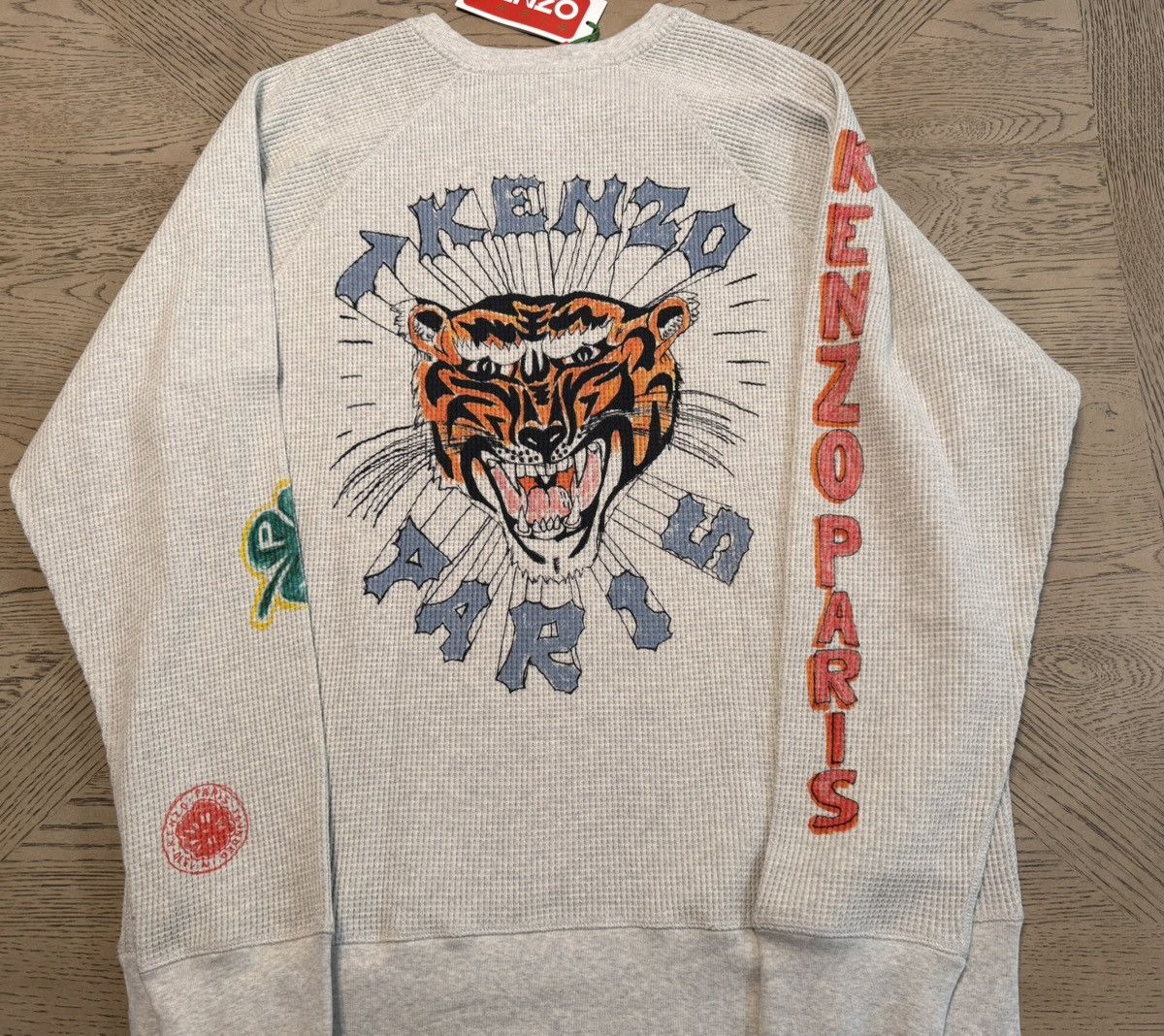 Kenzo Kenzo Drawn Varsity Oversize Sweater Size Small Brand New Size US S / EU 44-46 / 1 - 3 Thumbnail