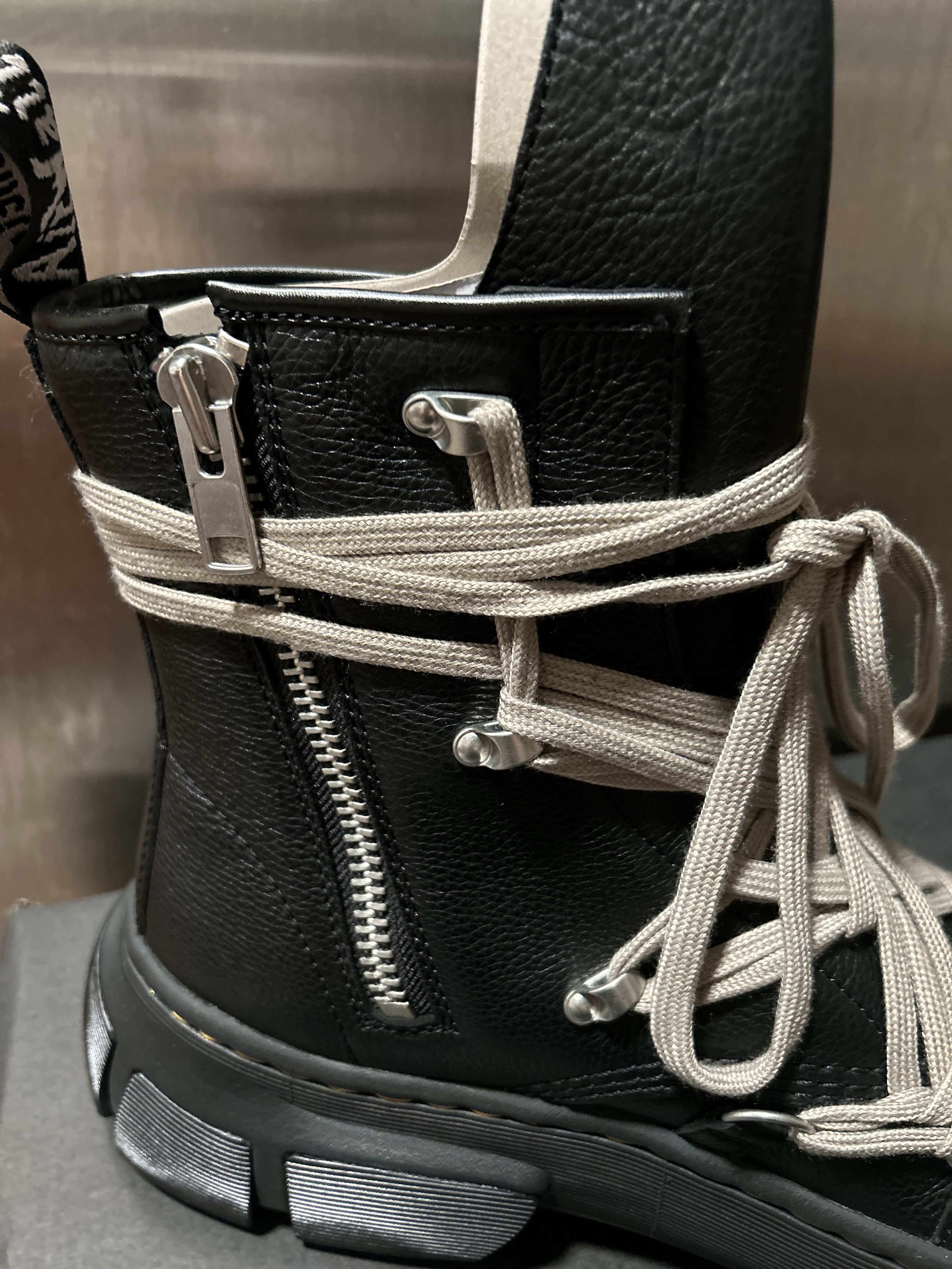 Dr. Martens × Rick Owens Rick Owens Dr Martens 1460 DMXL Mega Lace Boot Size US 13 / EU 46 - 9 Thumbnail