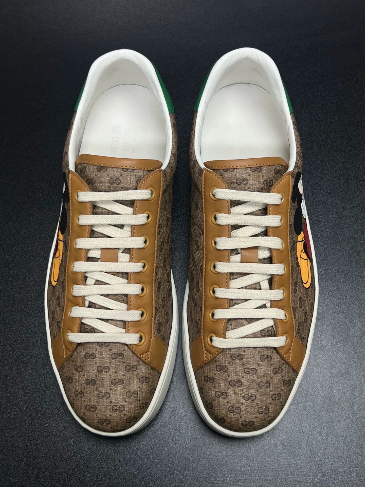 Gucci gucci disney ace brown sneakers size 43 Size US 10 / EU 43 - 3 Thumbnail