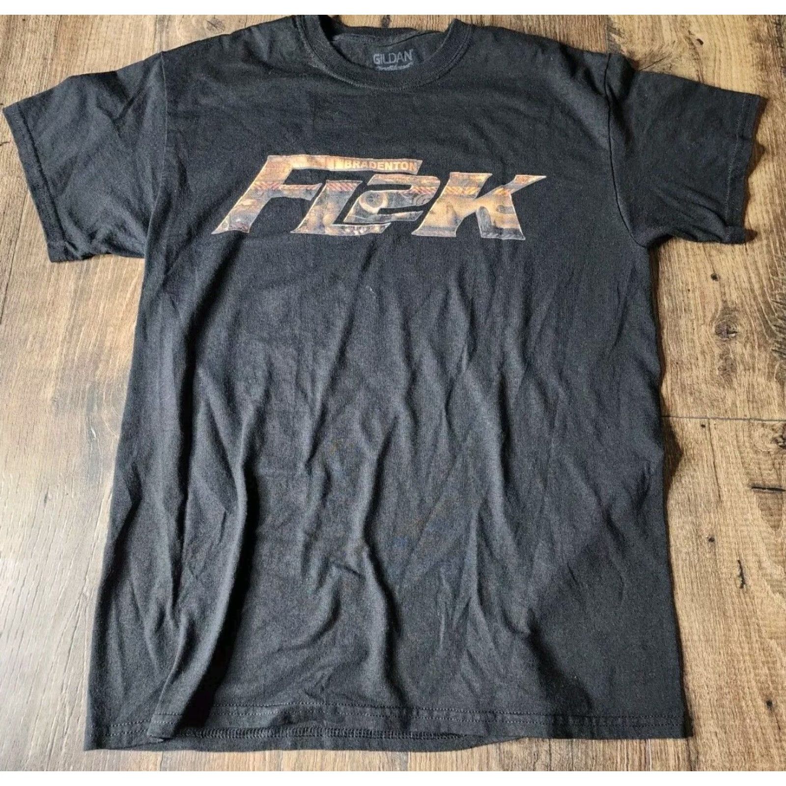 Gildan Gildan FL2K 2017 Bradenton Motorsports Double Sided Black T Shirt Mens M Size US M / EU 48-50 / 2 - 2 Thumbnail