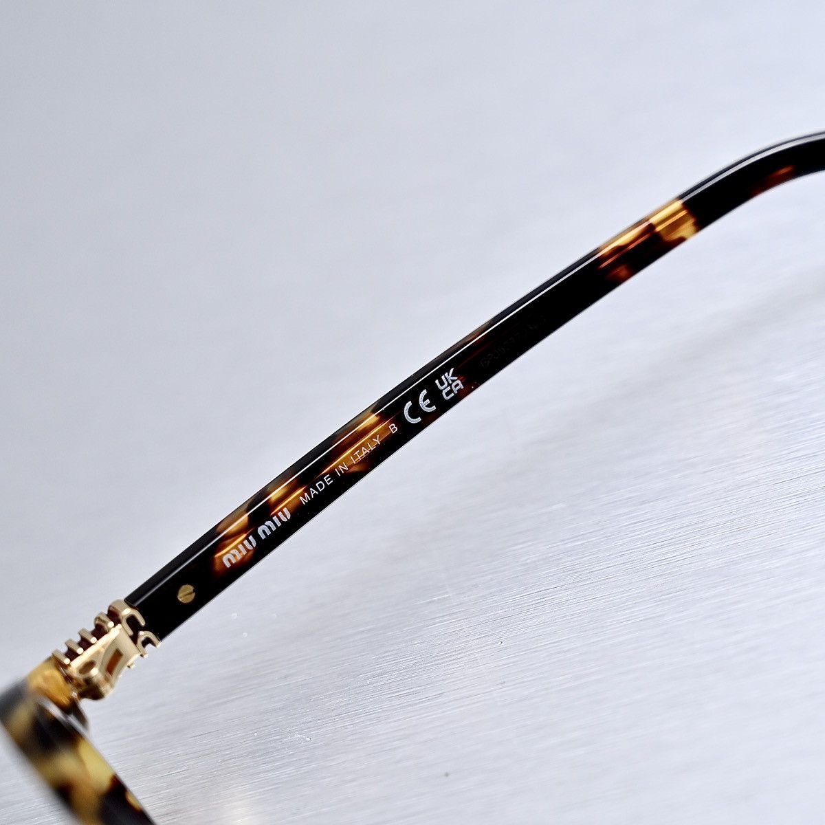 Miu Miu MIU MIU 0MU 04ZS GLASSES Size ONE SIZE - 5 Thumbnail