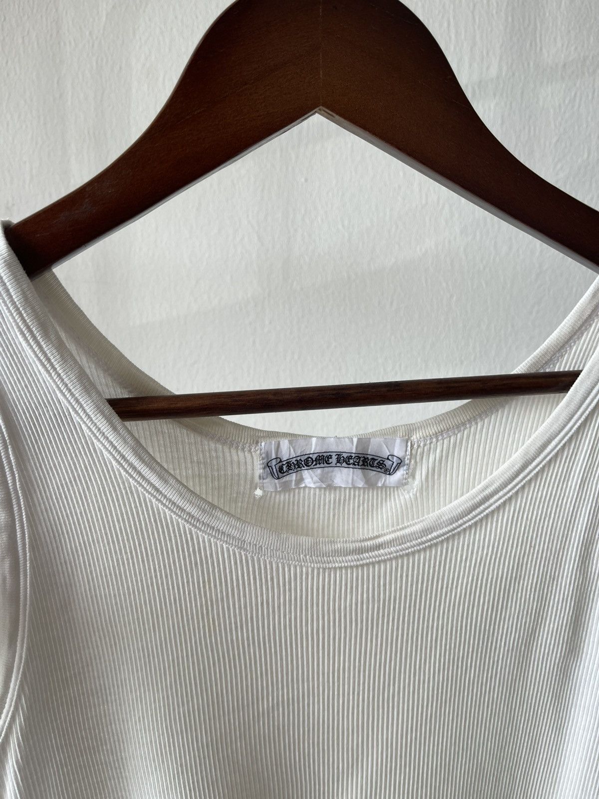 Chrome Hearts Vintage Chrome Hearts Plain Tank Top Size US XS / EU 42 / 0 - 3 Thumbnail