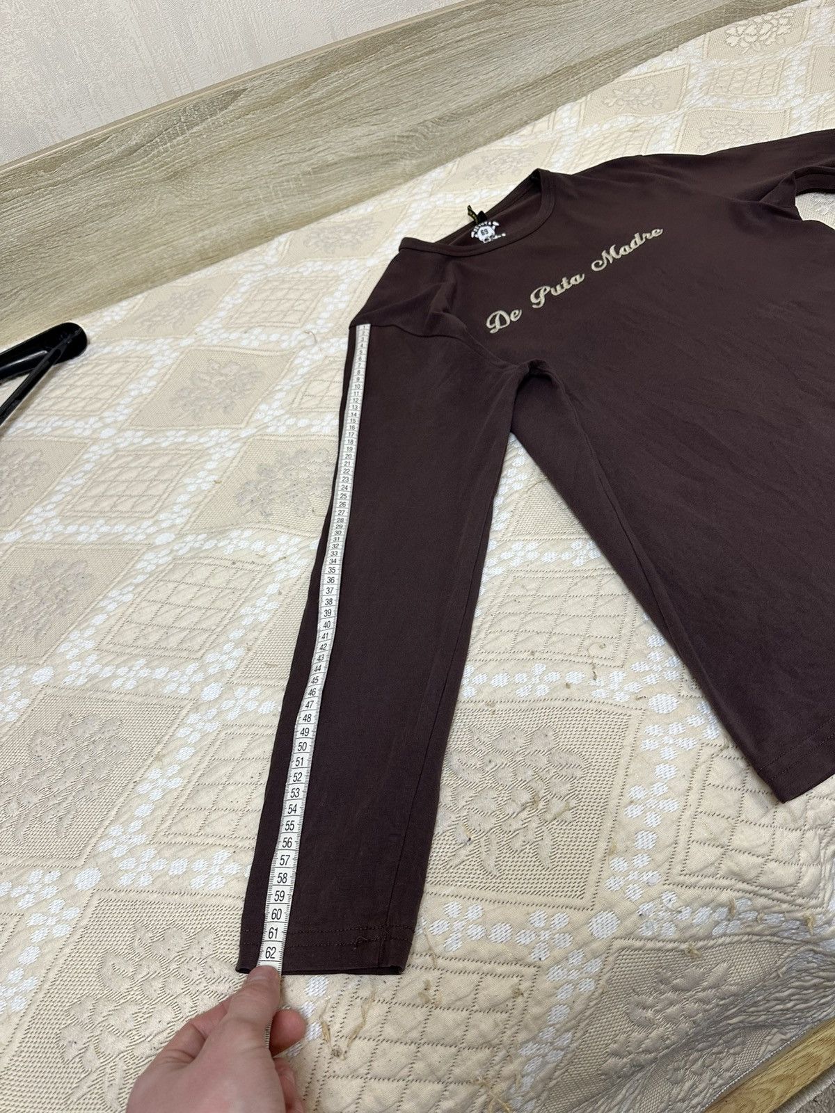 Vintage 🔥 DE PUTA MADRE GIGOLO LATINO Rare Long Sleeve Tee Shirt Y2K Size US L / EU 52-54 / 3 - 6 Thumbnail